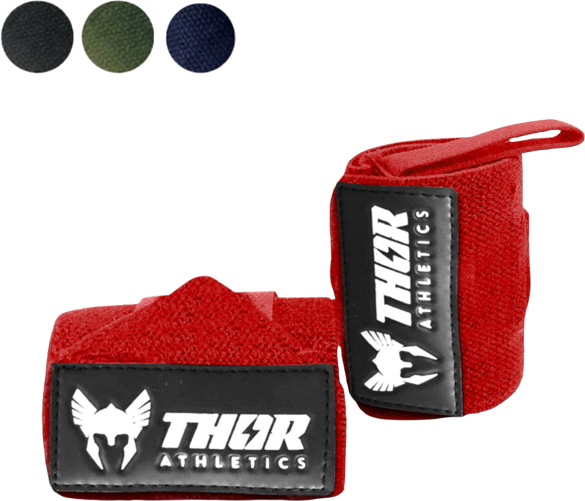 THOR ATHLETICS, Thor Athletics - Wrist Wraps - Strength Training - 60 Cm - Flexible
