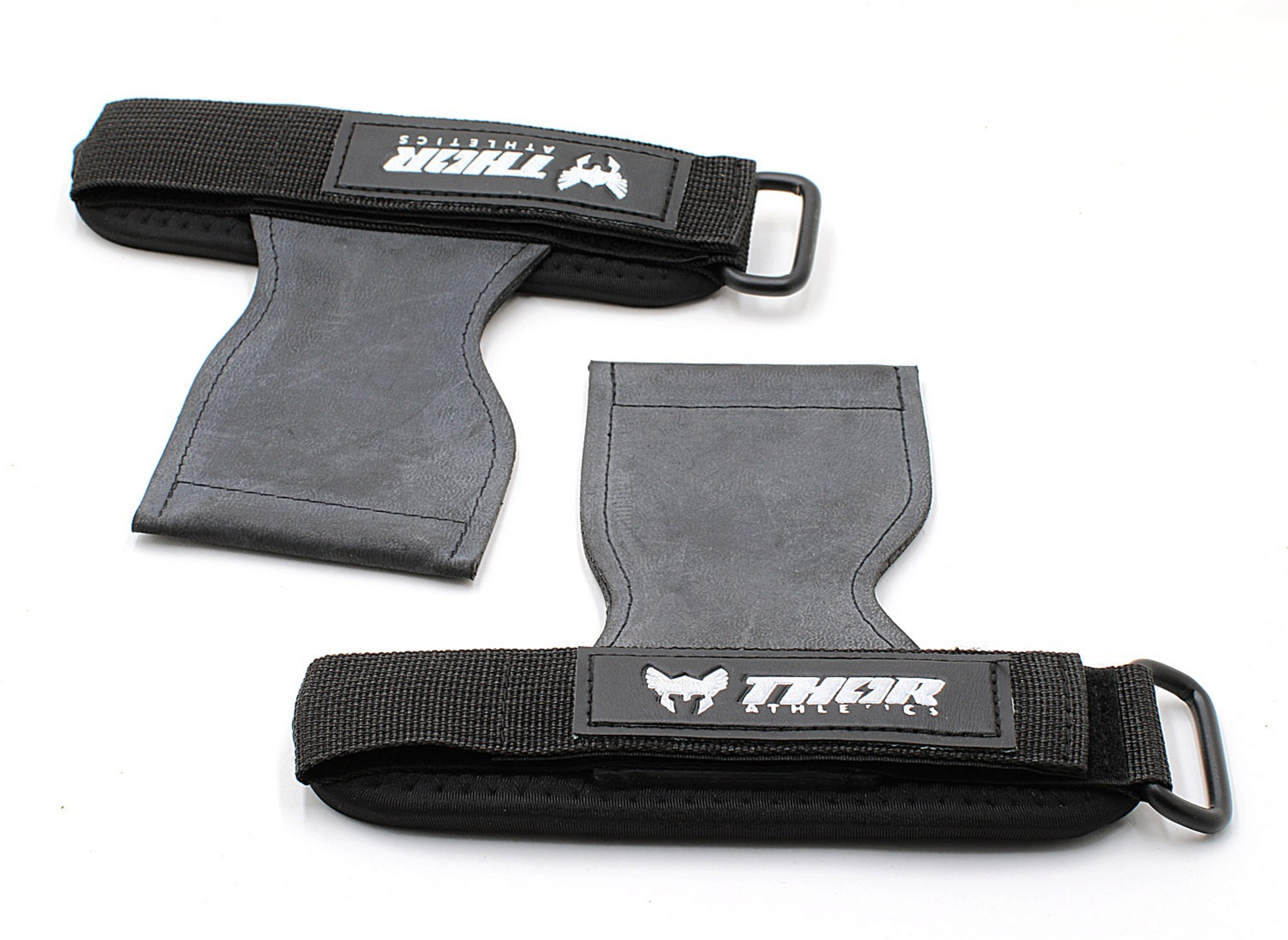 THOR ATHLETICS, Thor Athletics Lifting Grips &ndash; Power Grips For Strength Training And Fitness &ndash; Wrist Support &ndash; Black