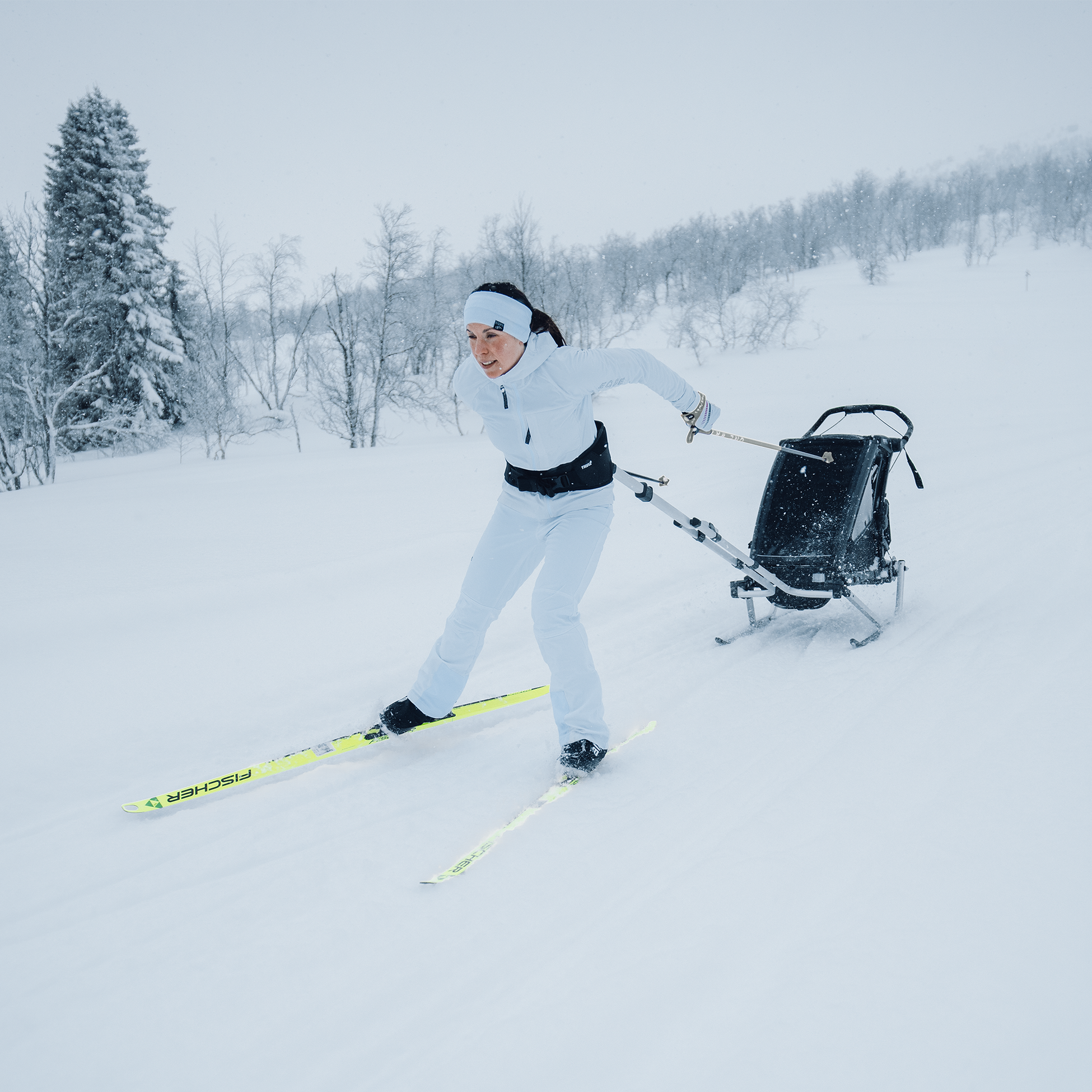 THULE, Thule Chariot Cross-country Skiing Kit 2 Bike Trailers Accessory
