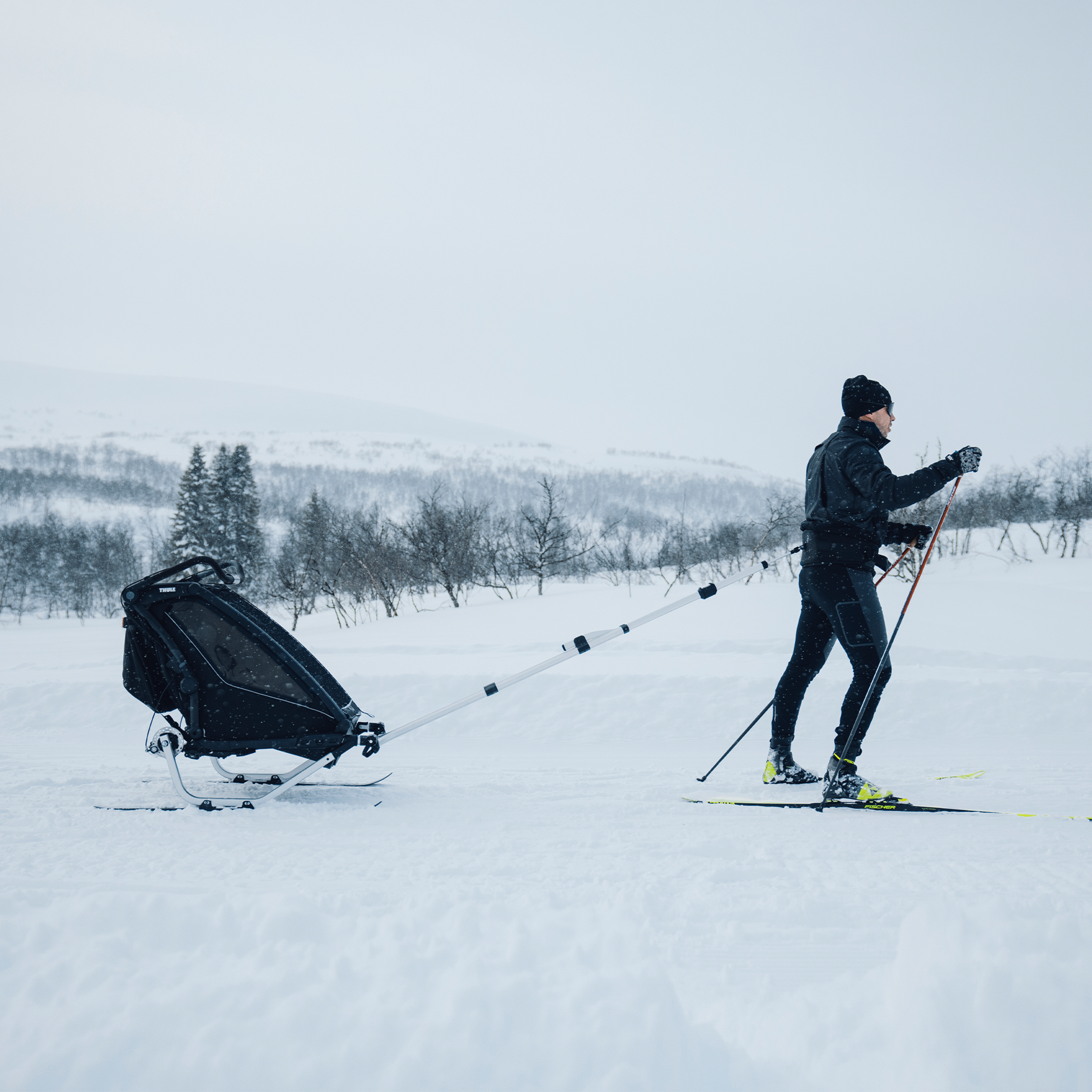 THULE, Thule Chariot Cross-country Skiing Kit 2 Bike Trailers Accessory