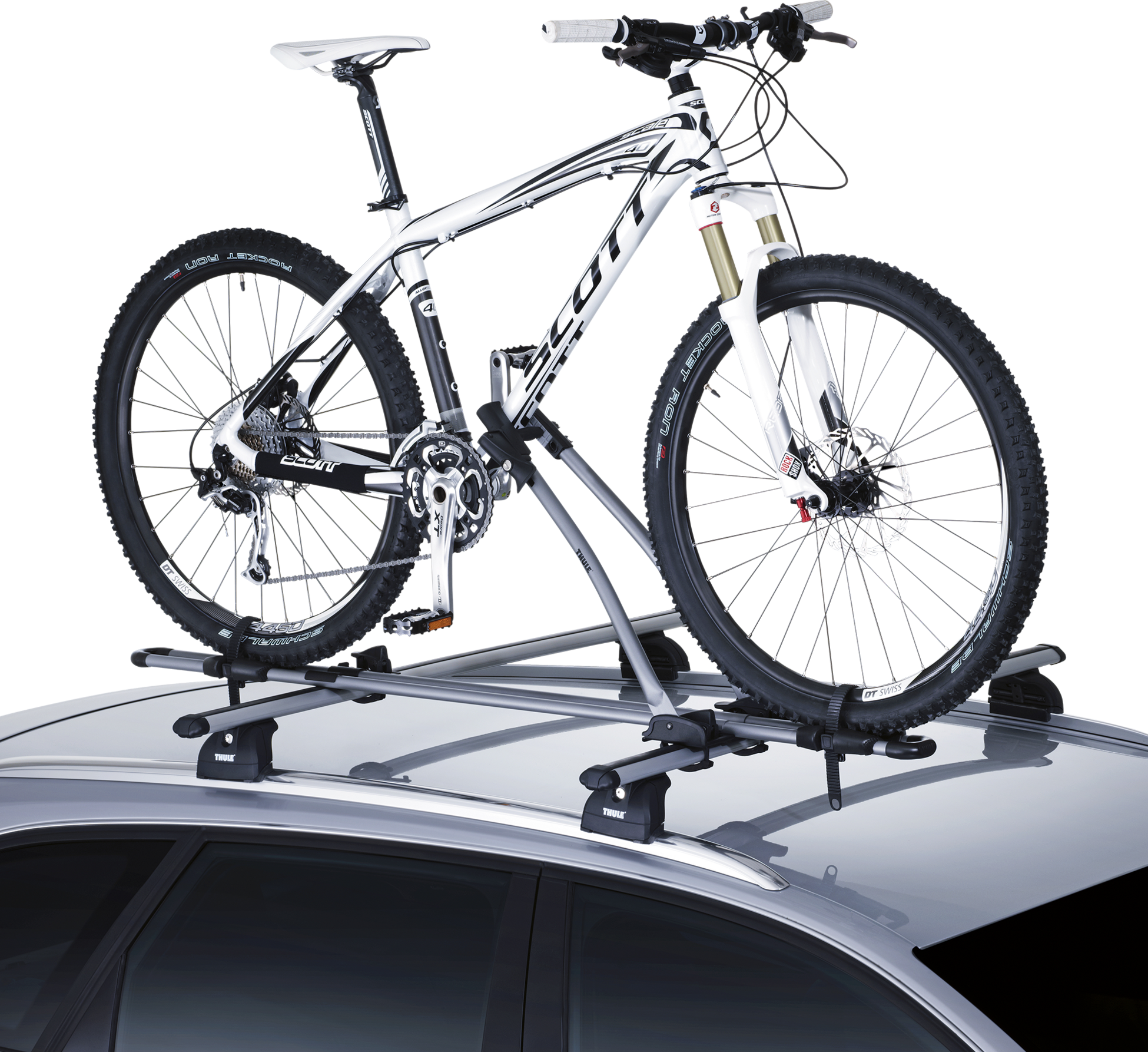 THULE, Thule Freeride Roof Top Bike Rack Aluminium