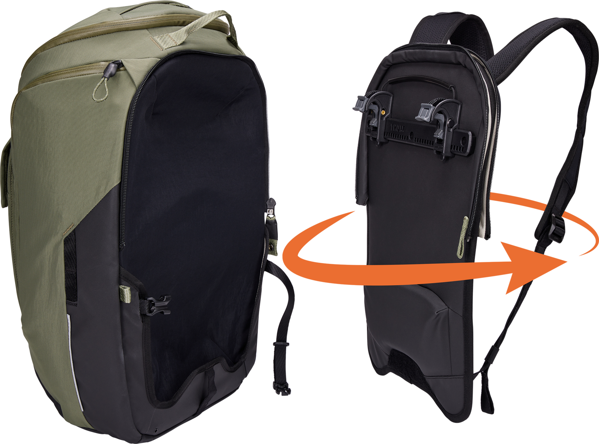 THULE, Thule Paramount Hybrid Bike Pannier And Backpack 26l