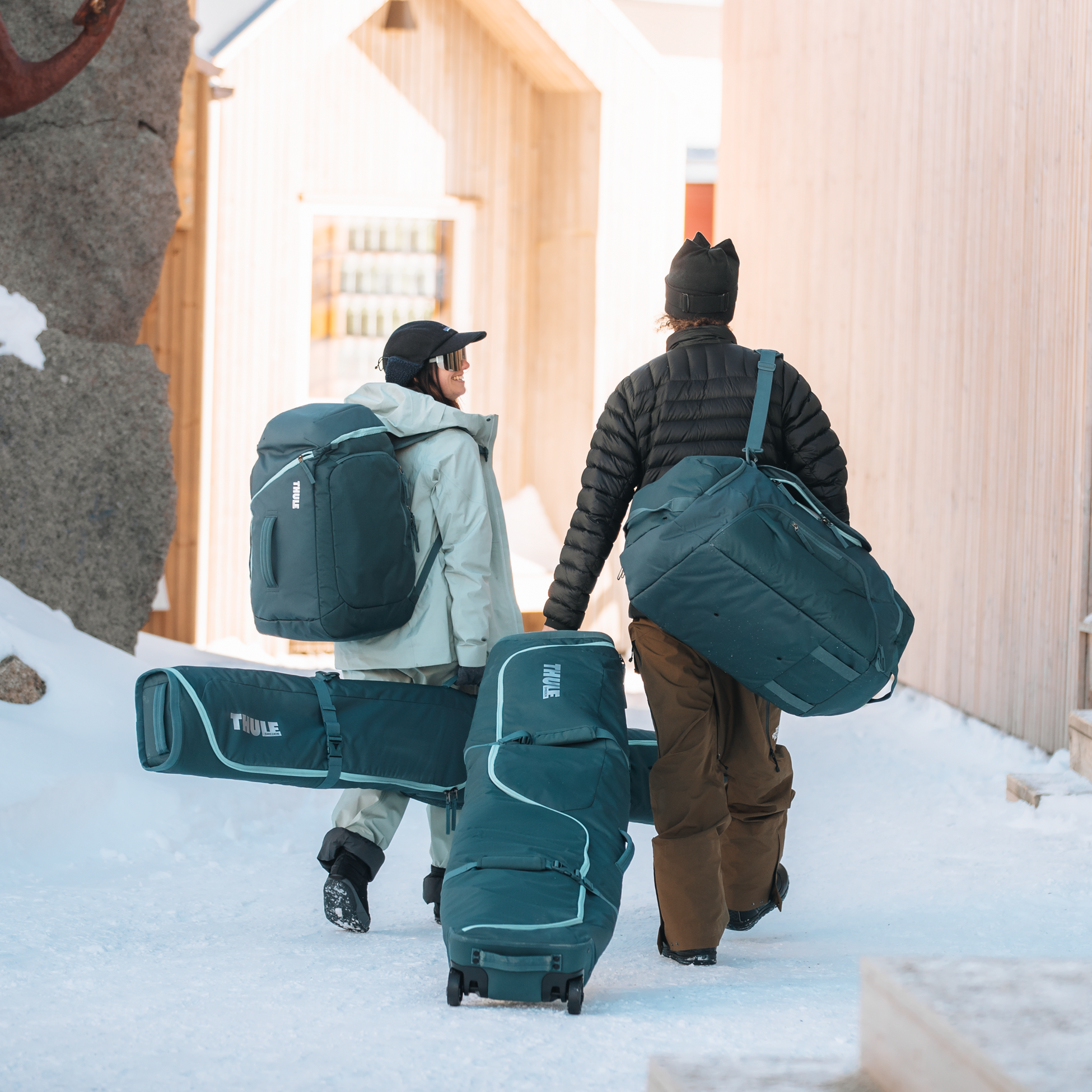 THULE, Thule Roundtrip Ski And Snowboard Duffel 80l