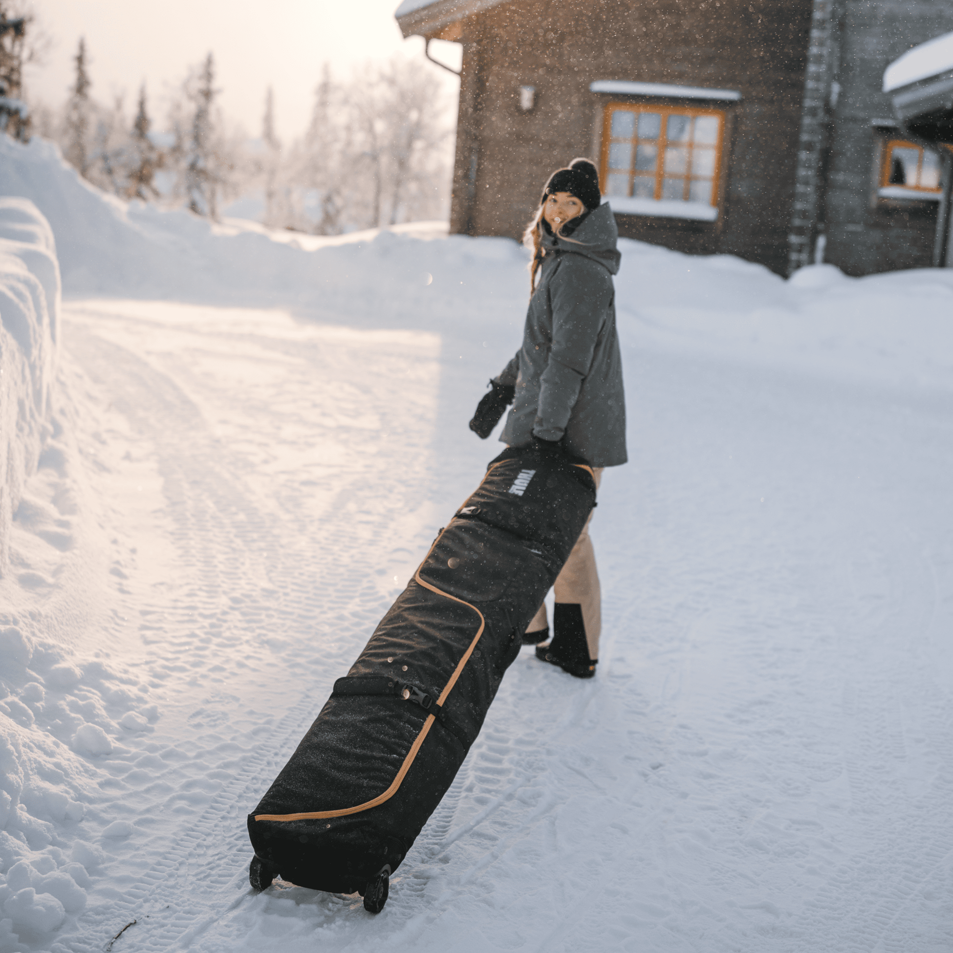 THULE, Thule Roundtrip Snowboard Roller Bag 165cm