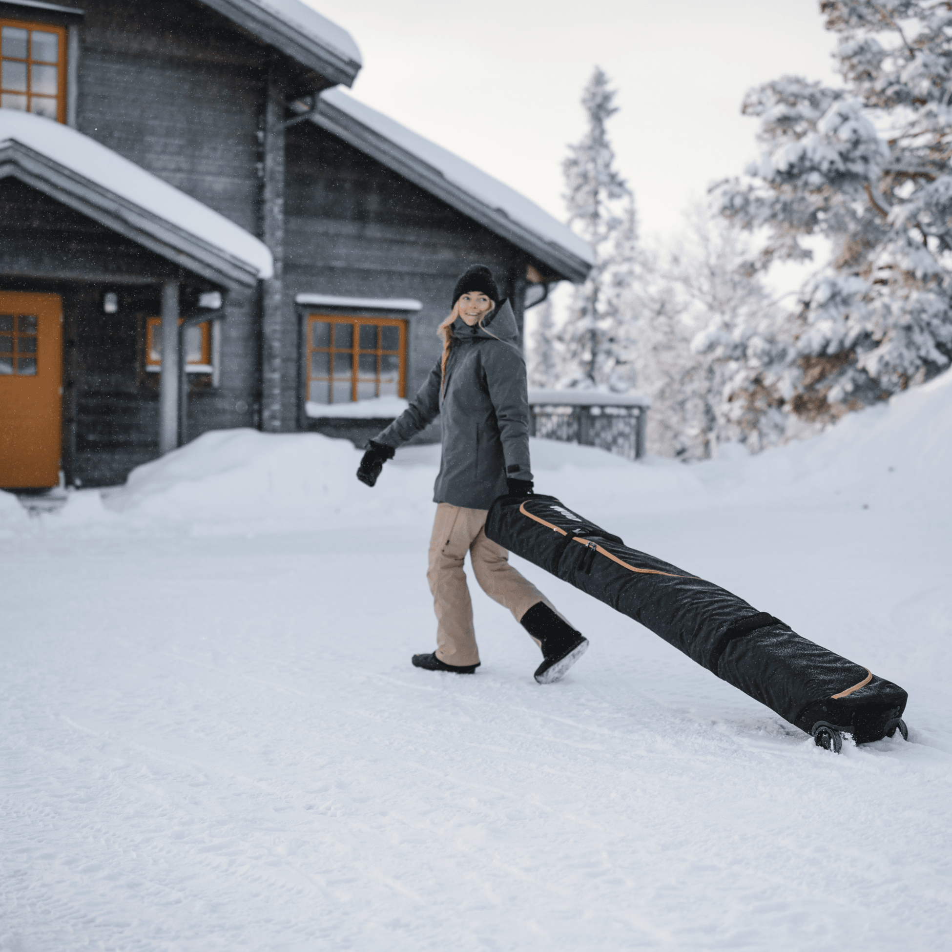 THULE, Thule Roundtrip Snowboard Roller Bag 165cm