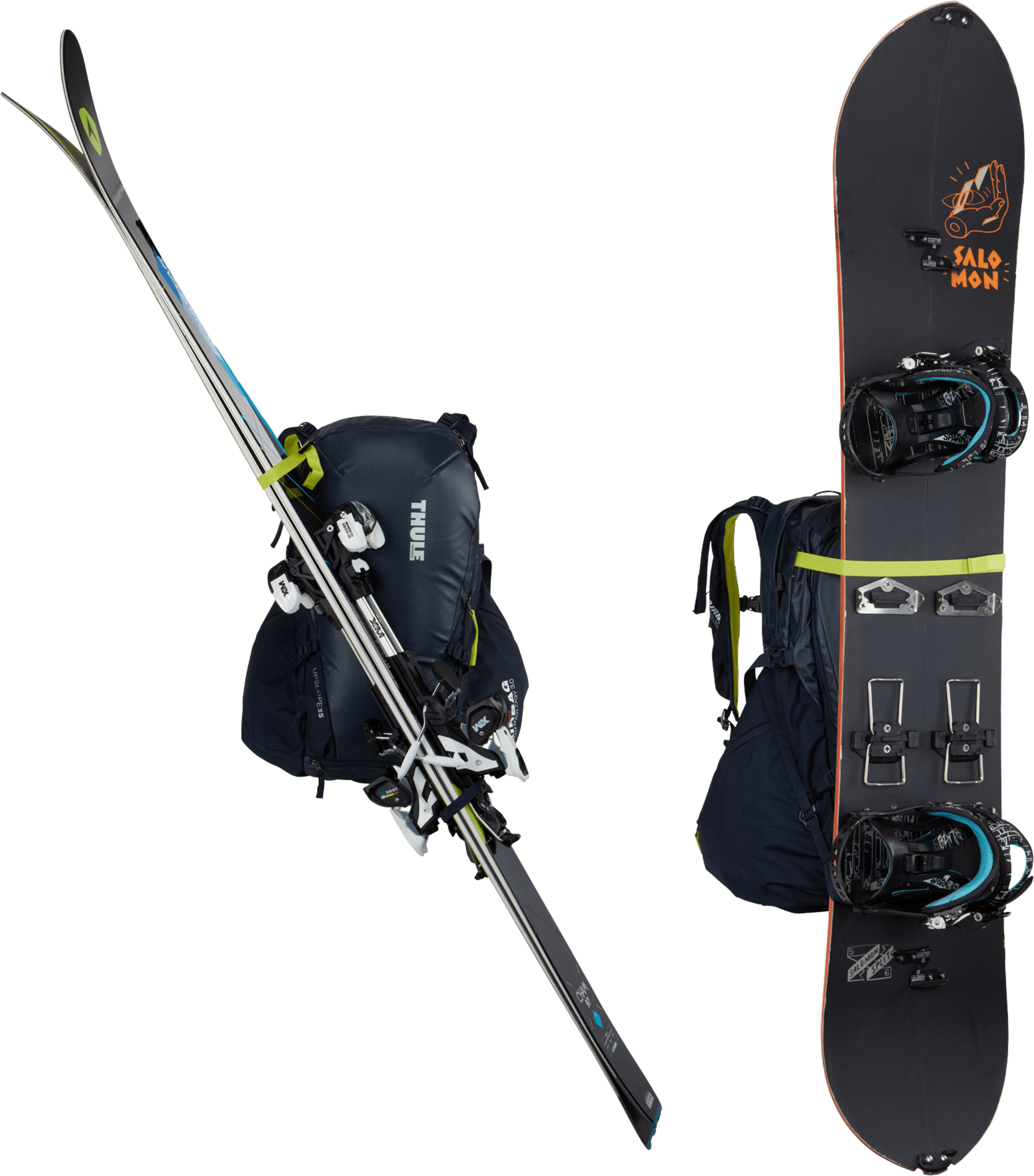 THULE, Thule Upslope 35l Removable Airbag 3.0 Ready* Ski And Snowboard Backpack