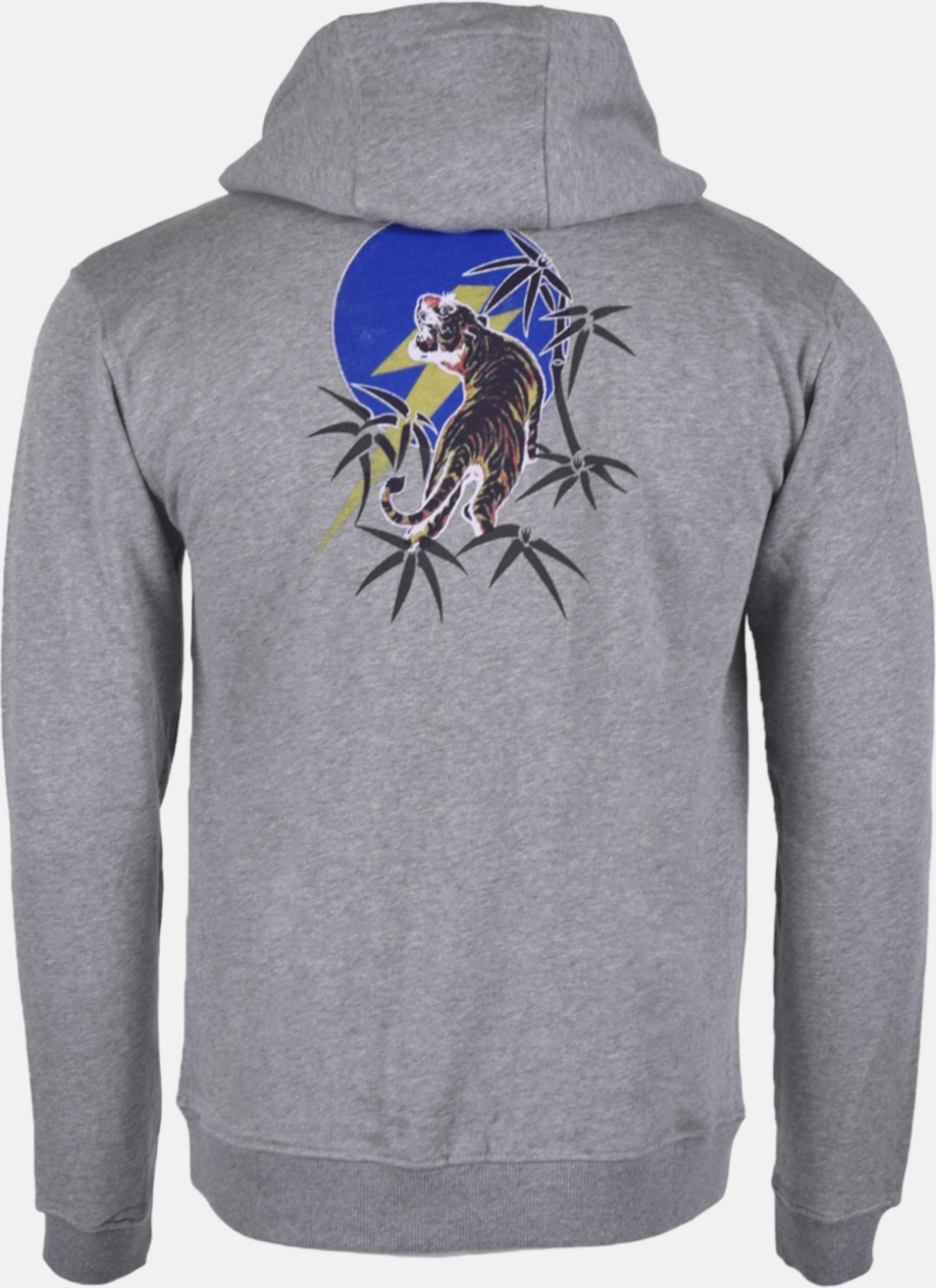 LIGHTNING BOLT, Tiger Zip Heather Hoodie