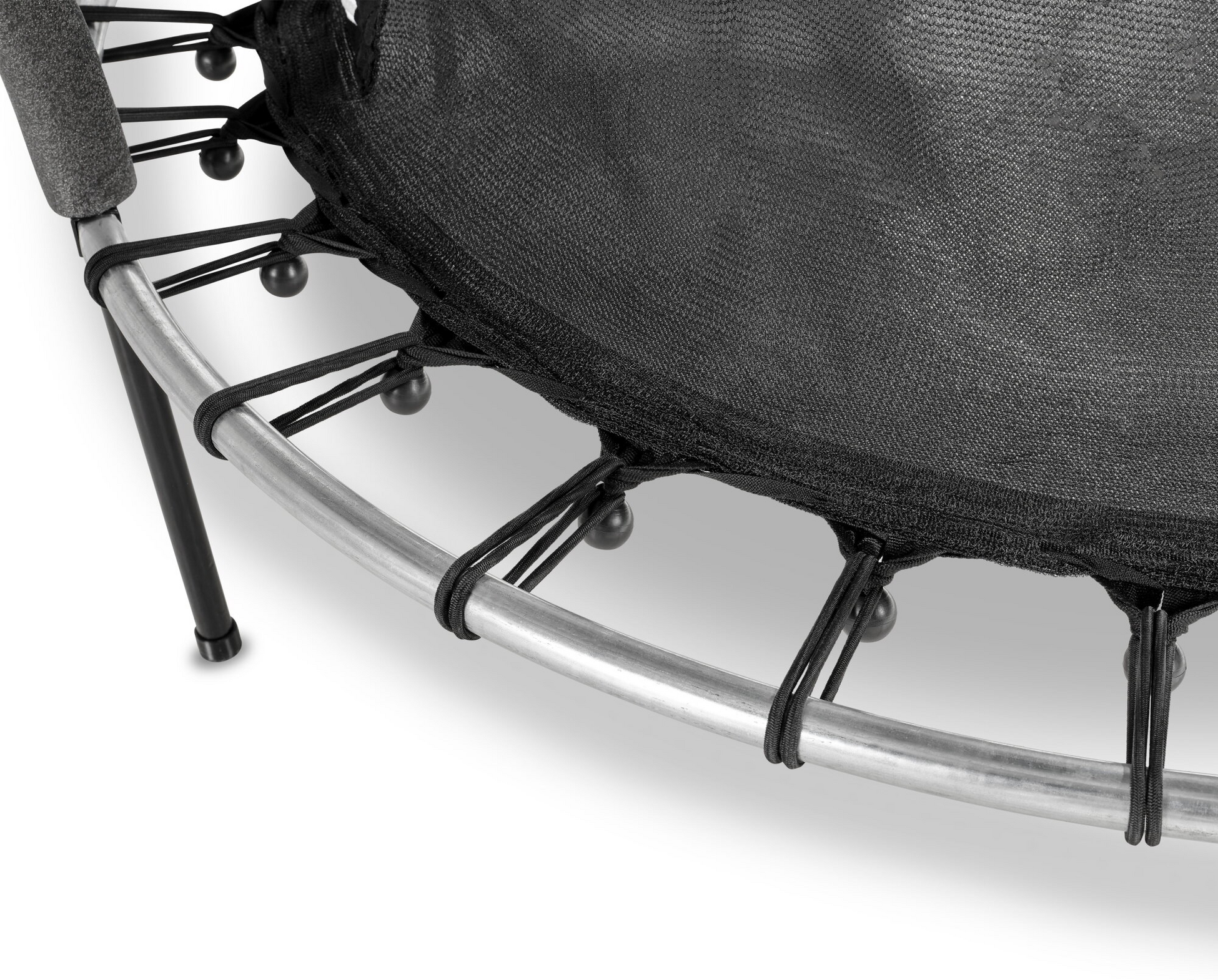 EXIT, Tiggy Junior Studsmatta Med Skyddsn&auml;t &Oslash;140cm - Svart/gr&ouml;n