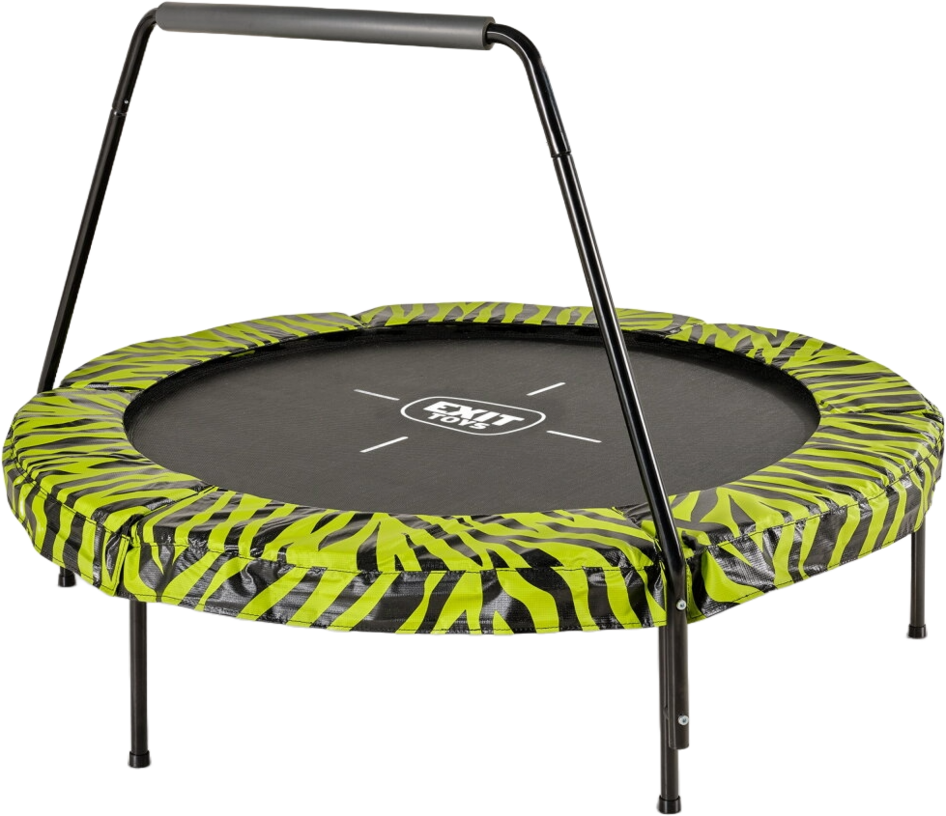 EXIT, Tiggy Junior Studsmatta Med Stång Ø140cm - Svart/grön