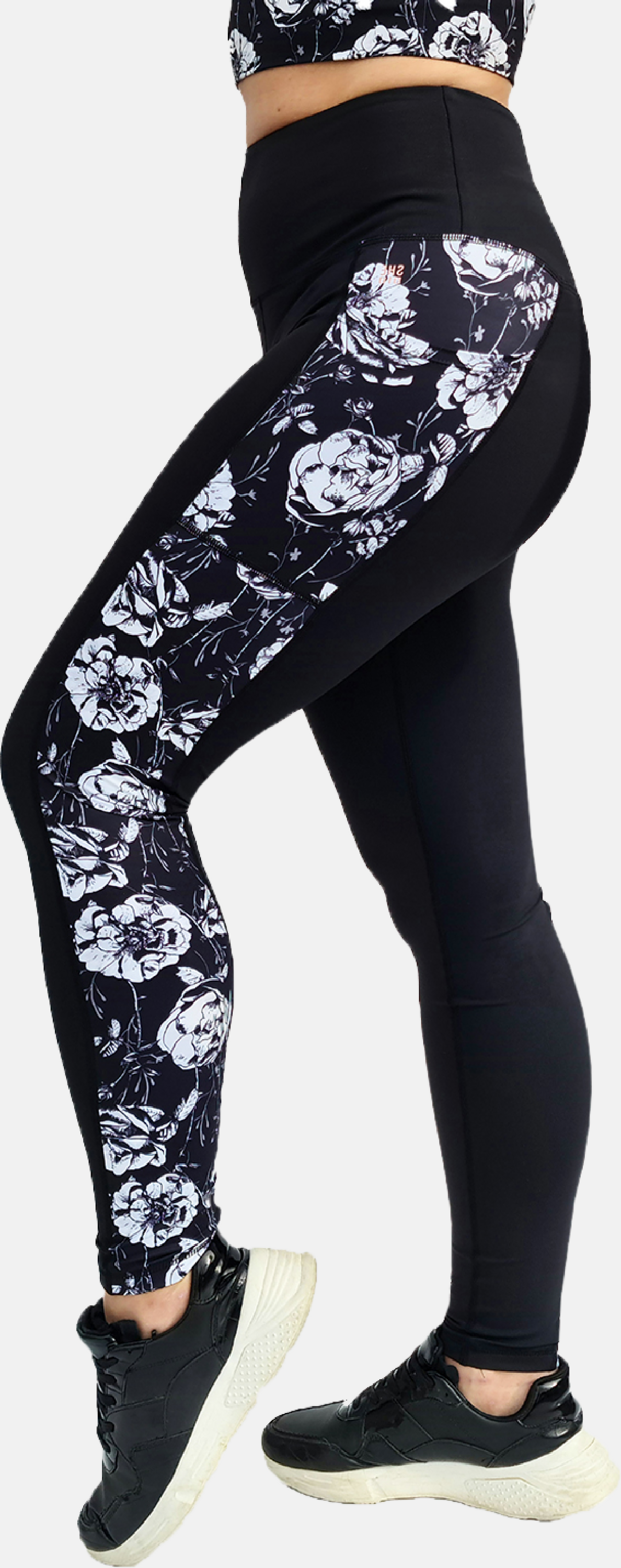 SHE DID, Tights Blommig