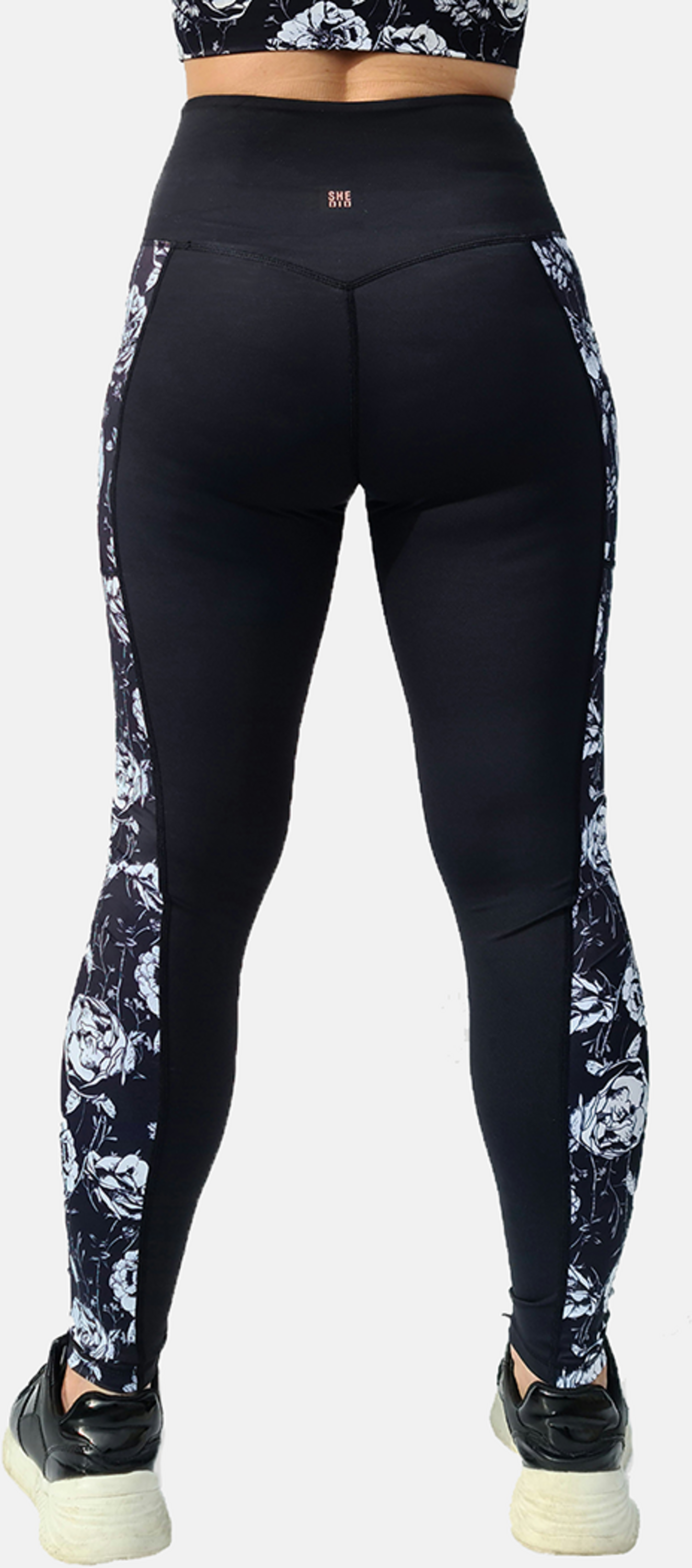 SHE DID, Tights Blommig