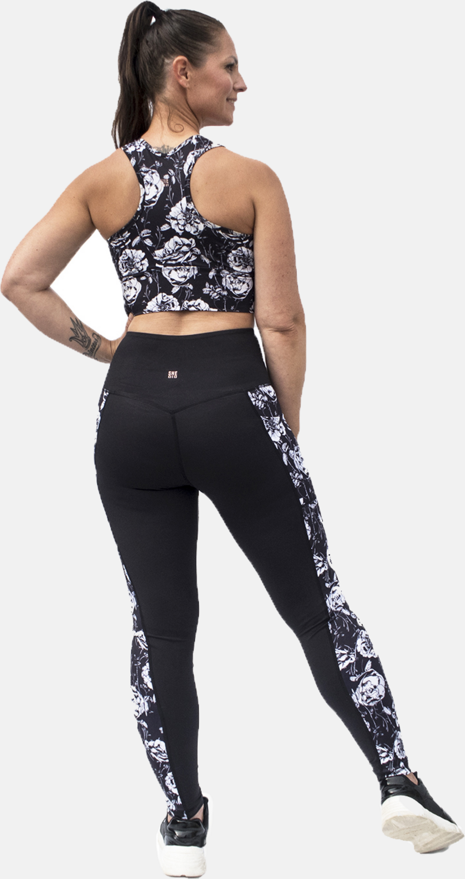 SHE DID, Tights Blommig