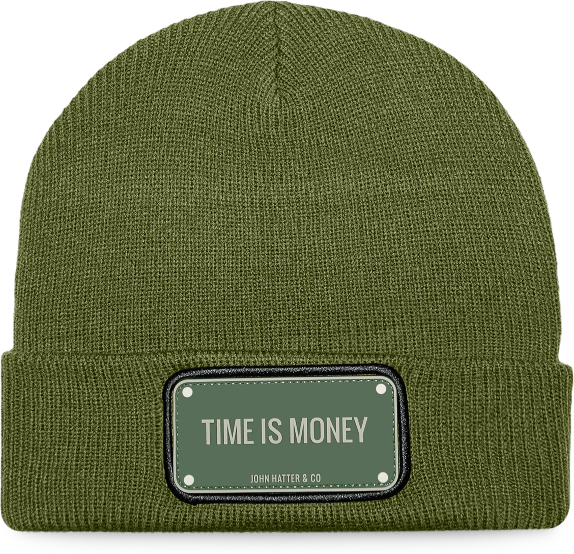 JOHN HATTER, Time Is Money - Rubber Beanie