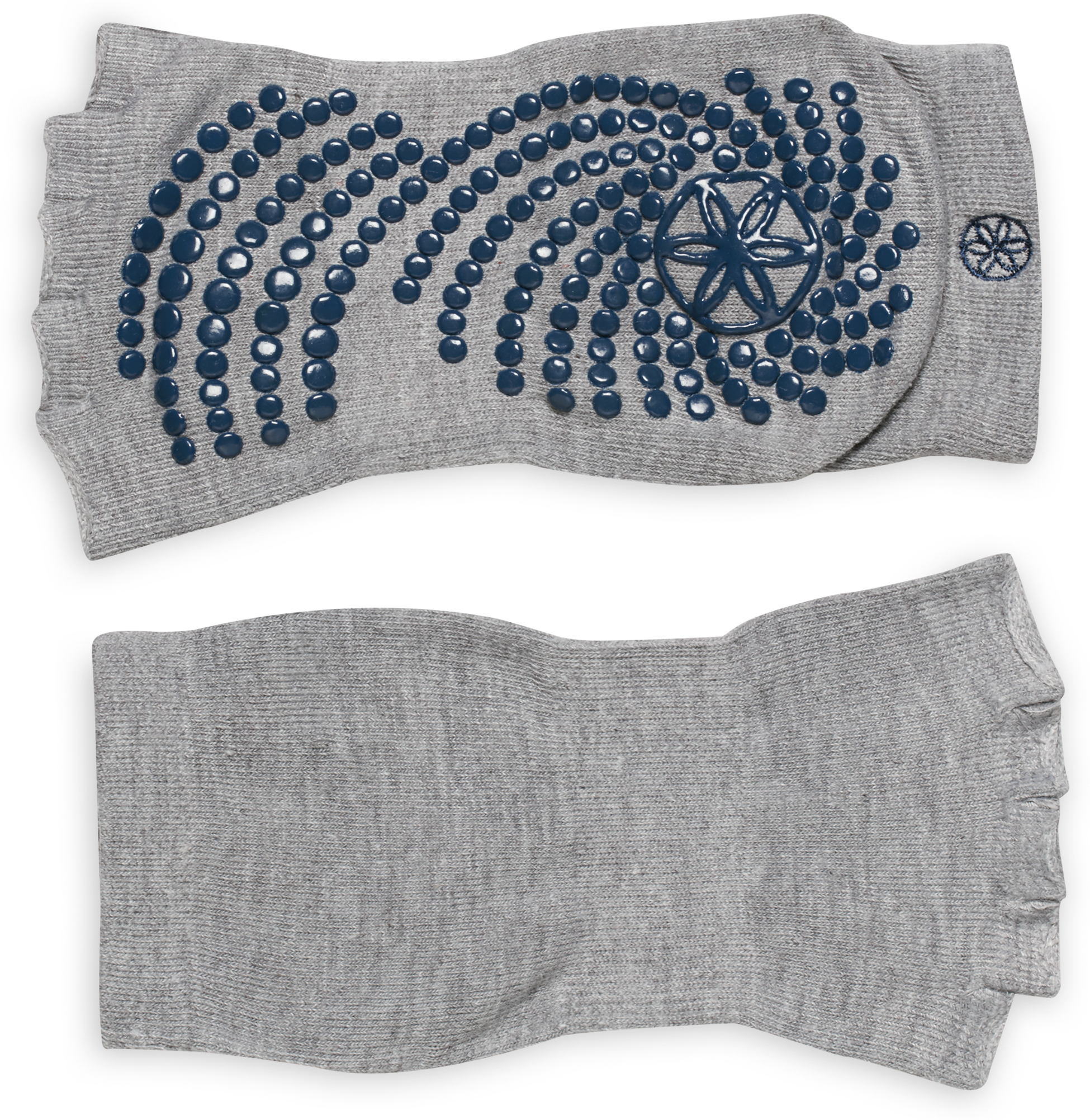 GAIAM, Toeless Grippy Socks Indigo/black 2pk