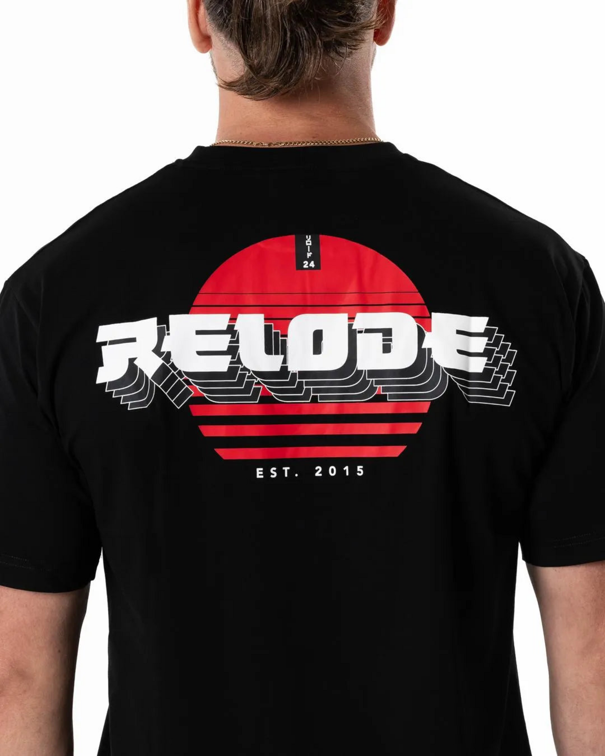 RELODE, Tokyo T-shirt - Svart