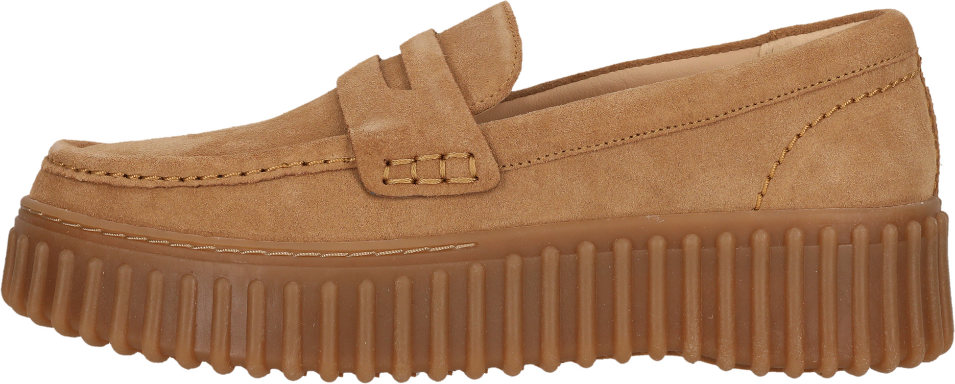 CLARKS, Torhill Penny Ljusbrun Mocka