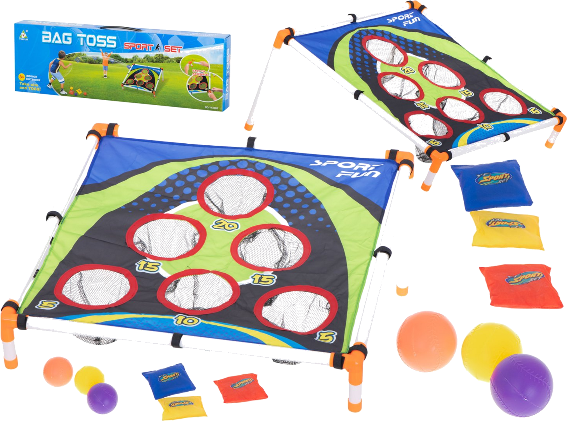 B2X, Toss To Target With Bags Darts Skill Game