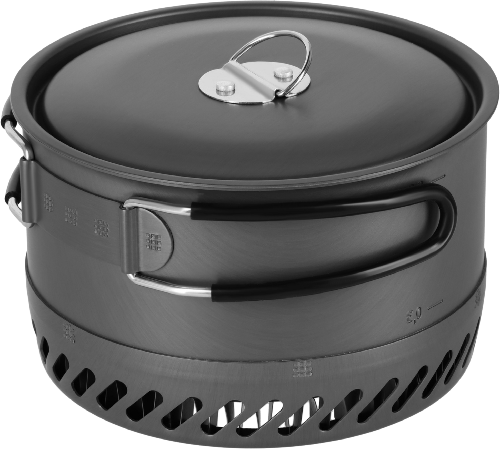 NORTHIX, Touring Pot With Lid, Aluminum Heat Sink, 1000ml