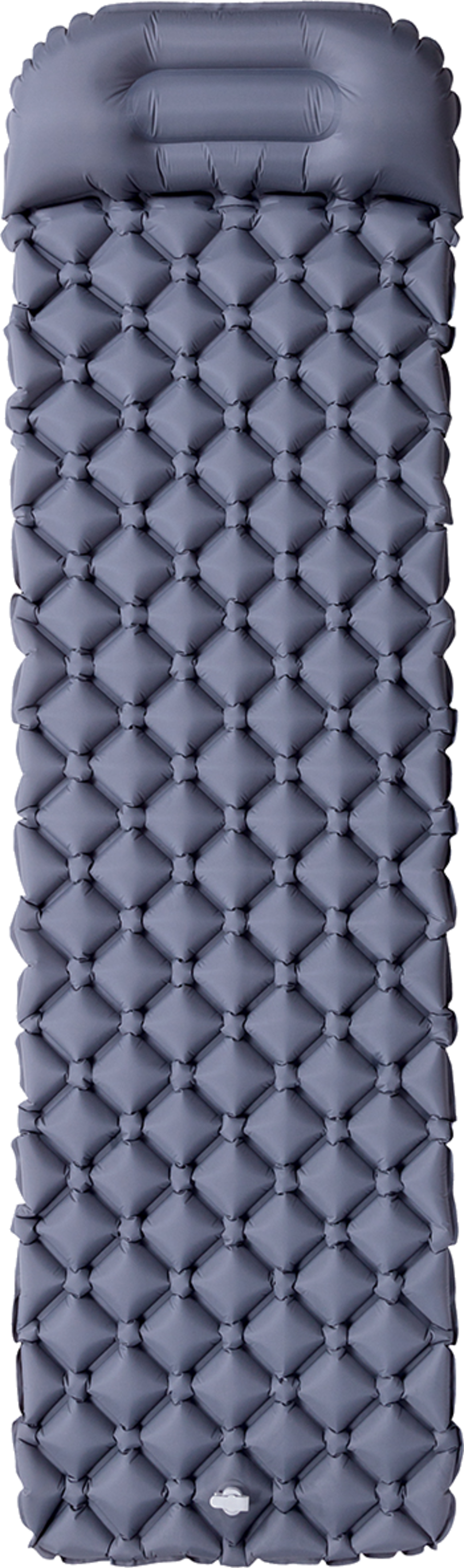 NORTHIX, Tourist Mat With Pump, Grey &ndash; Compact And Portable