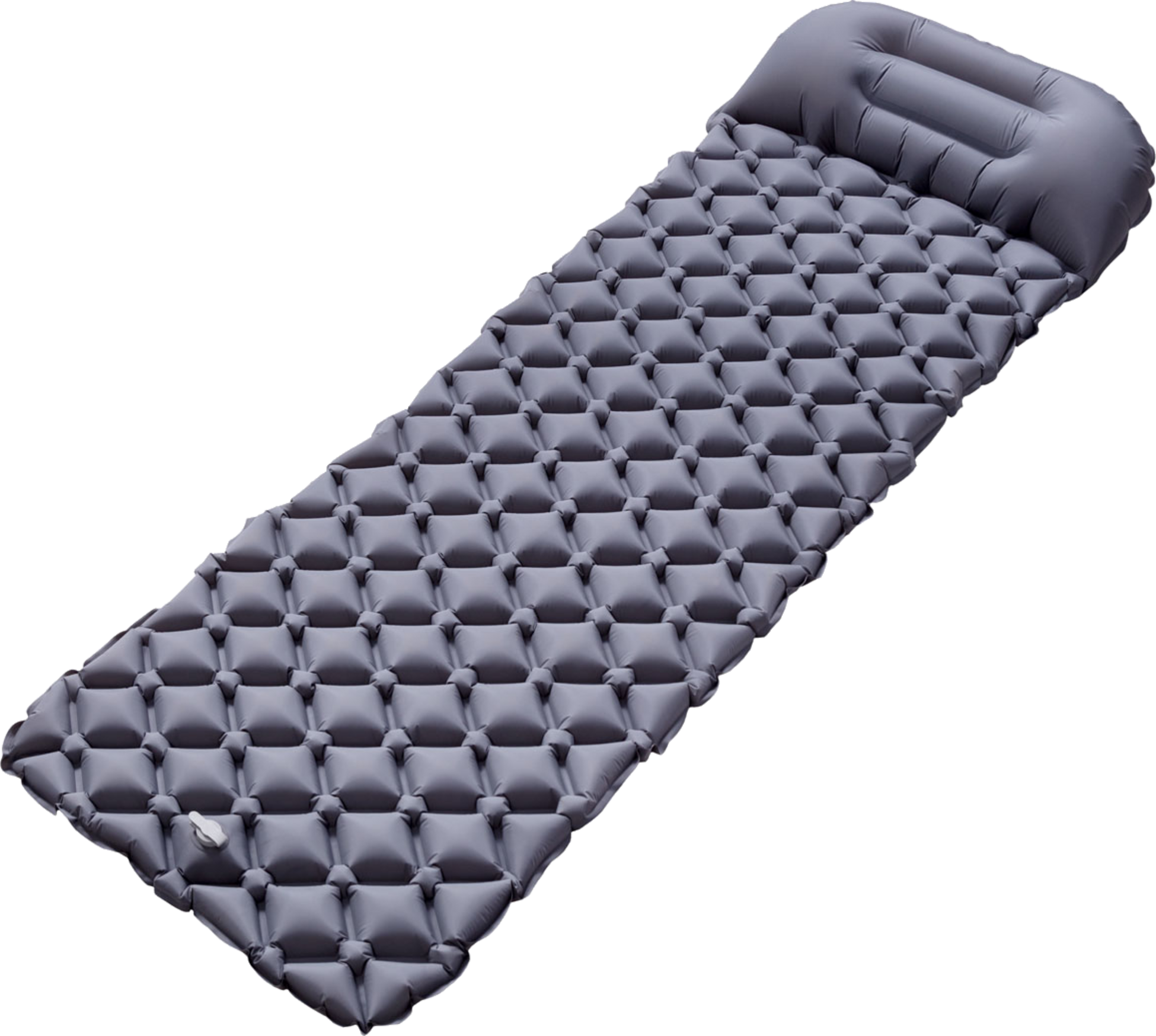 NORTHIX, Tourist Mat With Pump, Grey &ndash; Compact And Portable