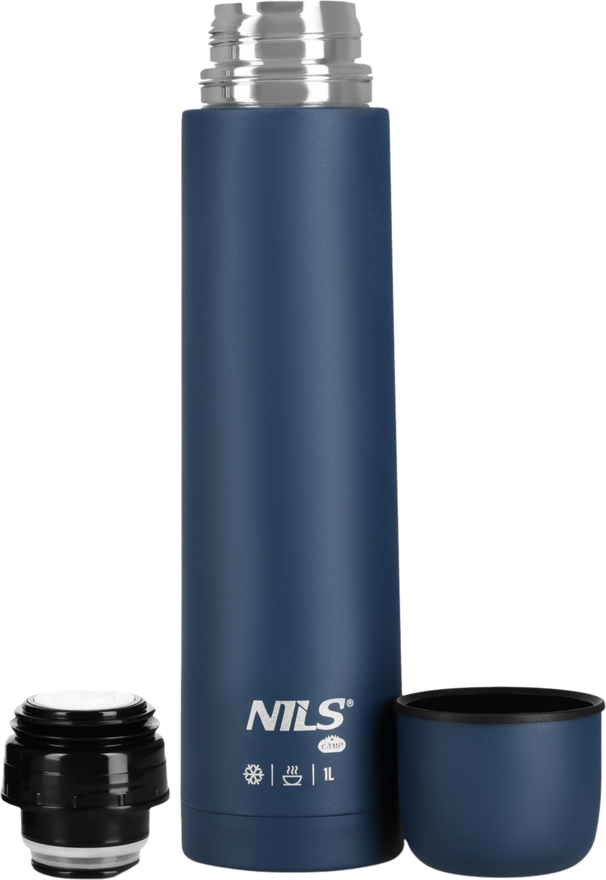 NORTHIX, Touristic Thermos 1000ml, Blue, Insulated Flask