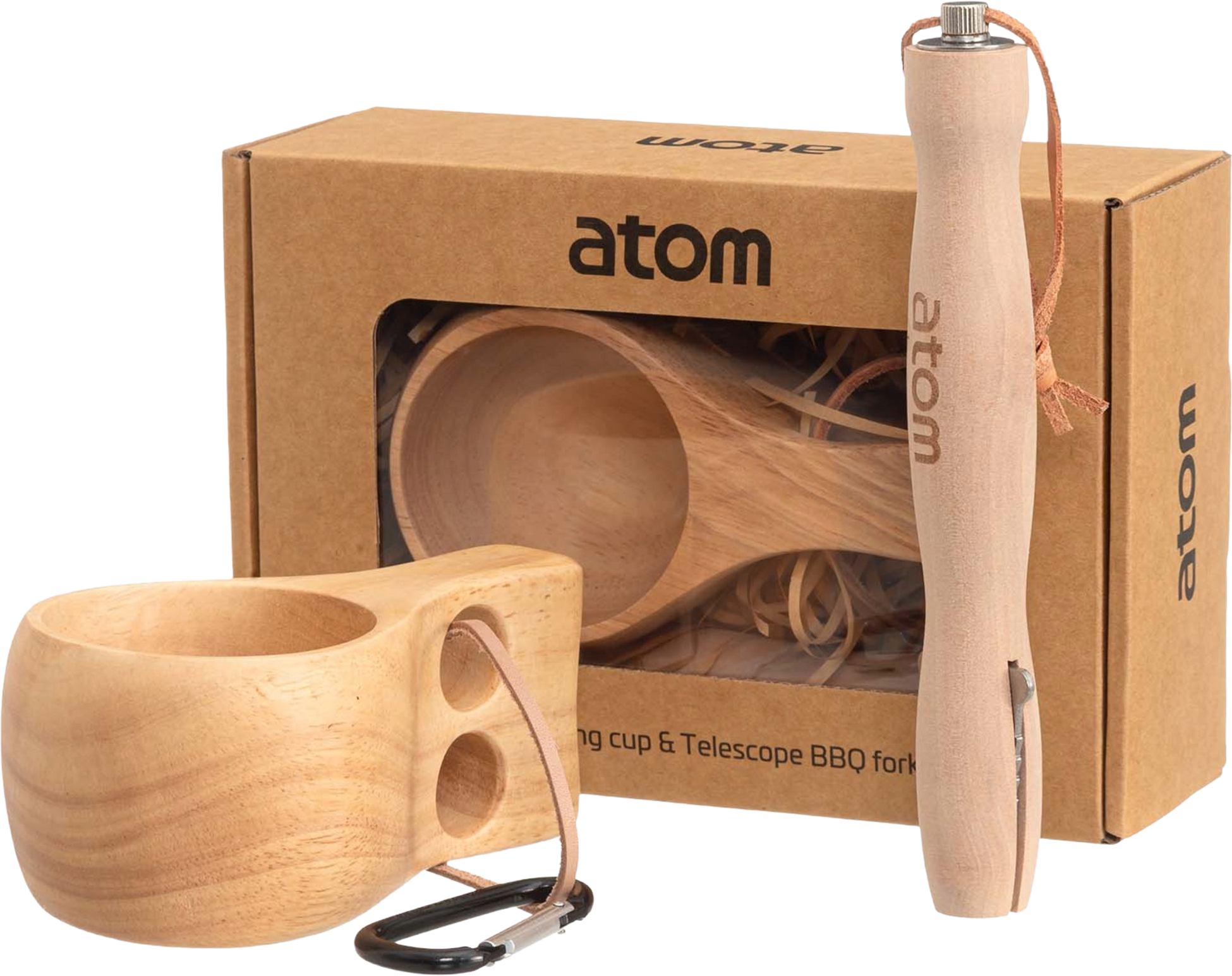 ATOM, Tr&auml;k&aring;sa Och Grillpinne Presentf&ouml;rpackning