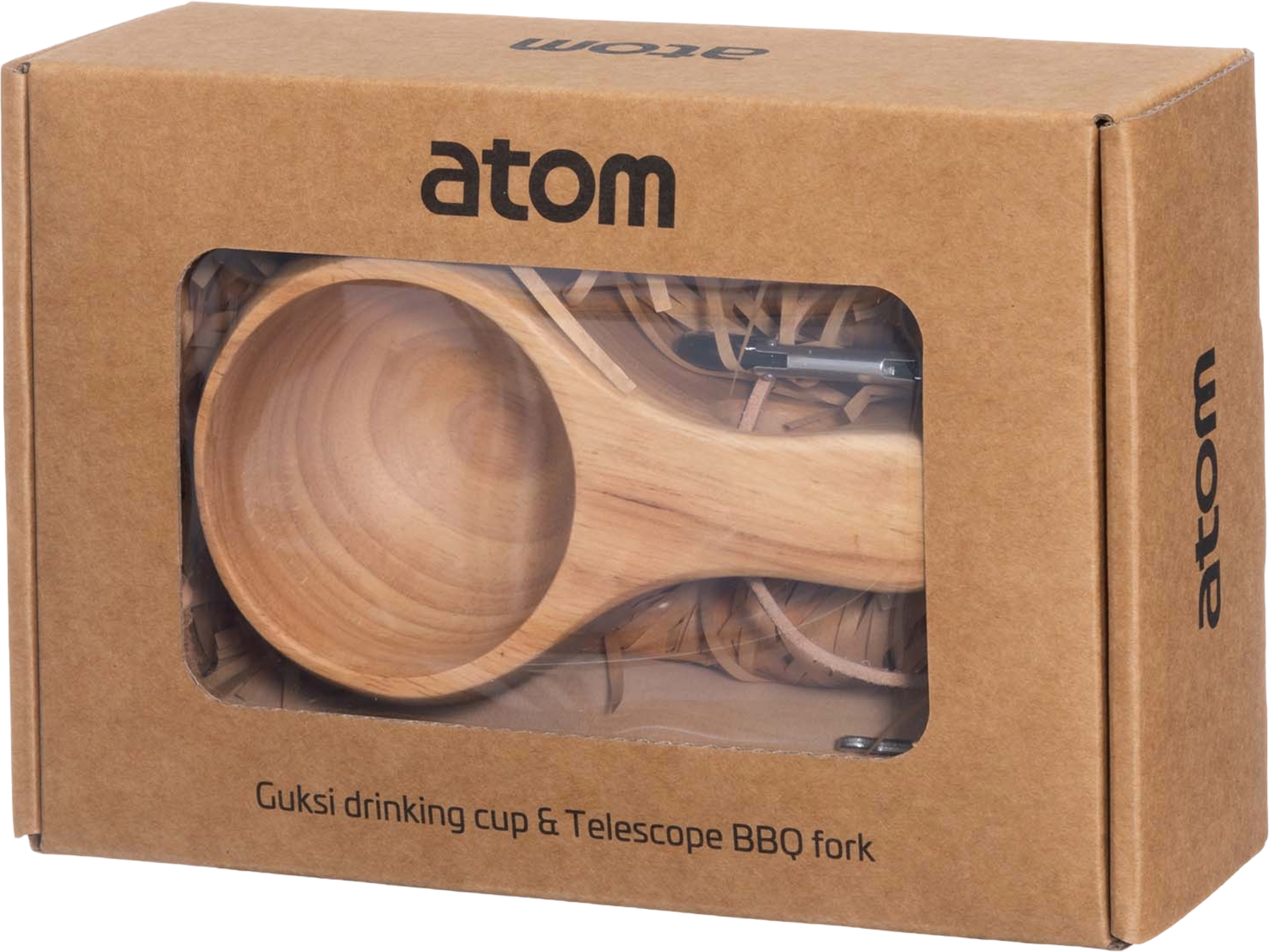 ATOM, Tr&auml;k&aring;sa Och Grillpinne Presentf&ouml;rpackning