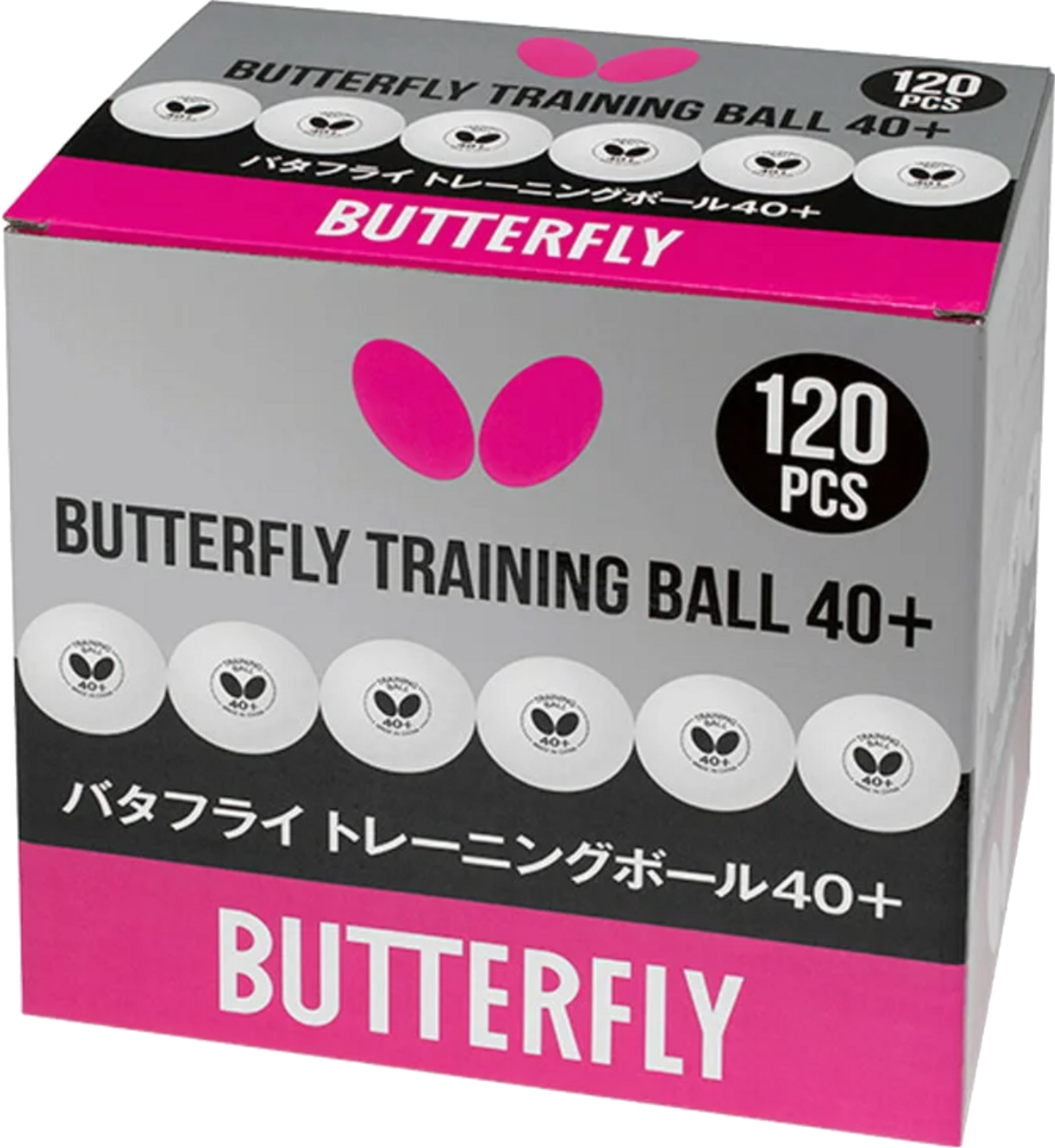 BUTTERFLY, Träningsboll 120-pack