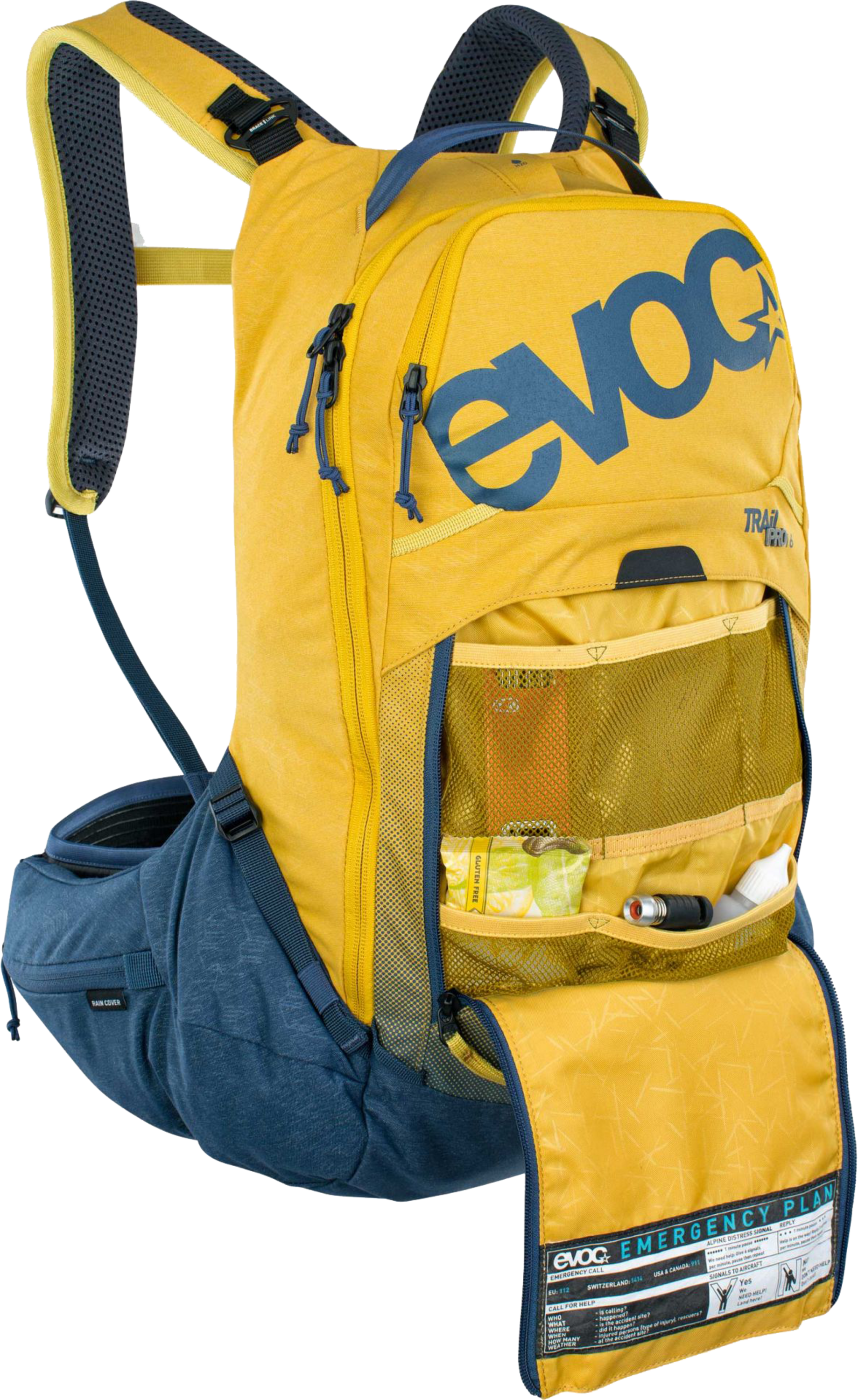 EVOC, Trail Pro 16 With Back Protector