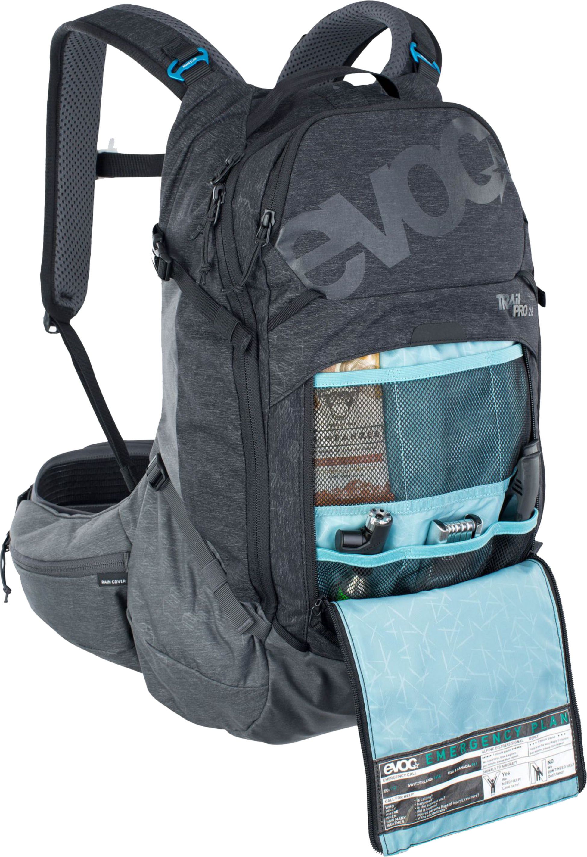 EVOC, Trail Pro 26 With Back Protector