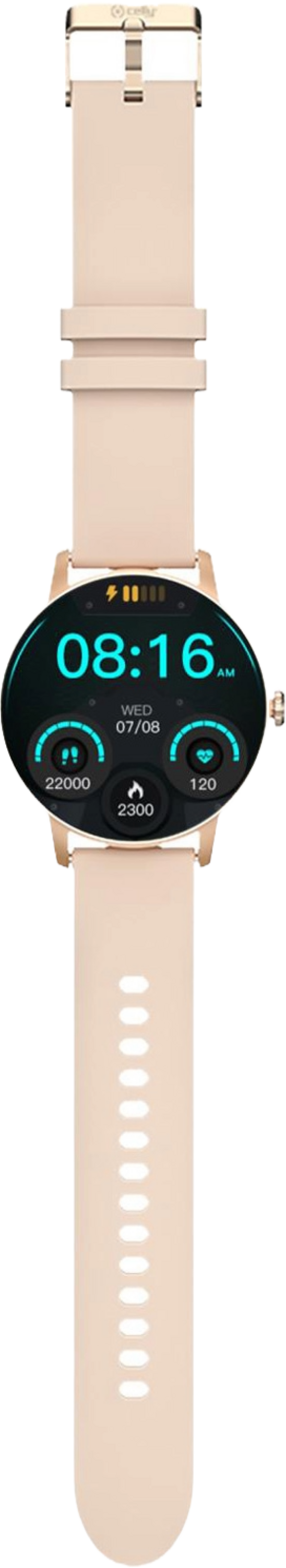 CELLY, Trainerround2 Smartwatch Med Rund Urtavla