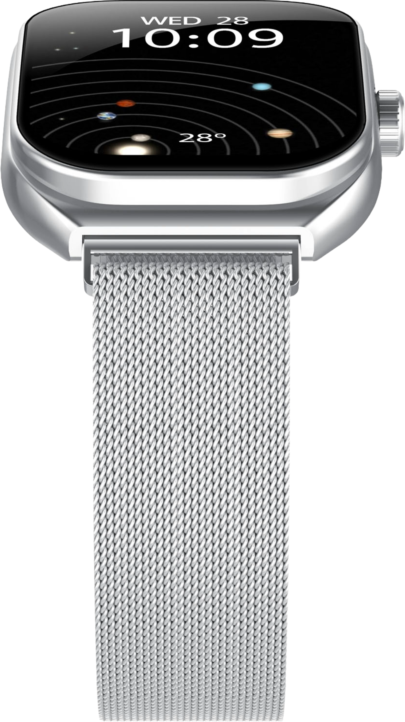 CELLY, Trainerwide Smartwatch Milanese Mesh