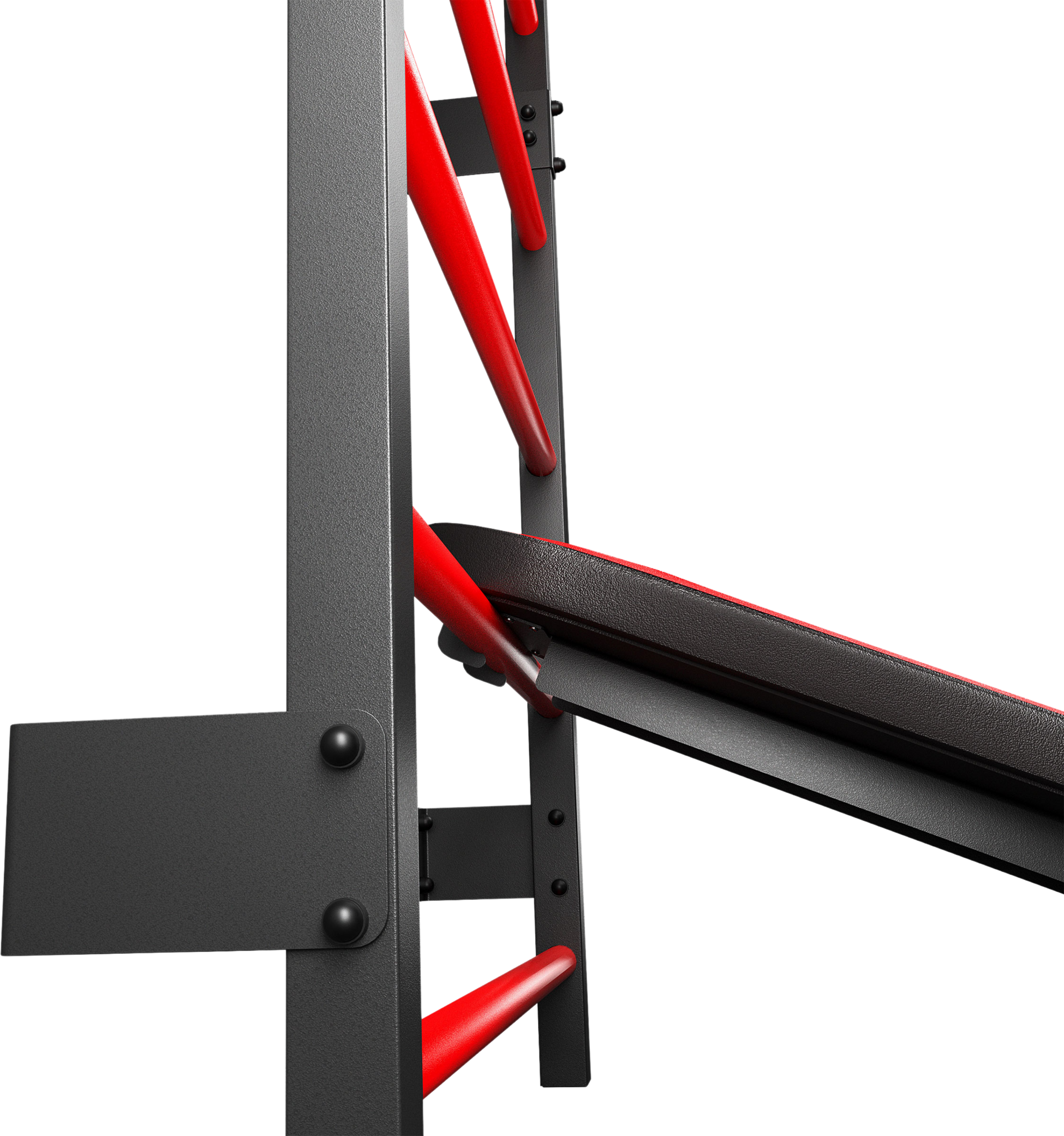 K-SPORT, Training Set: Ribbstol Med Dip-station + Pull-up-stång + Bänk