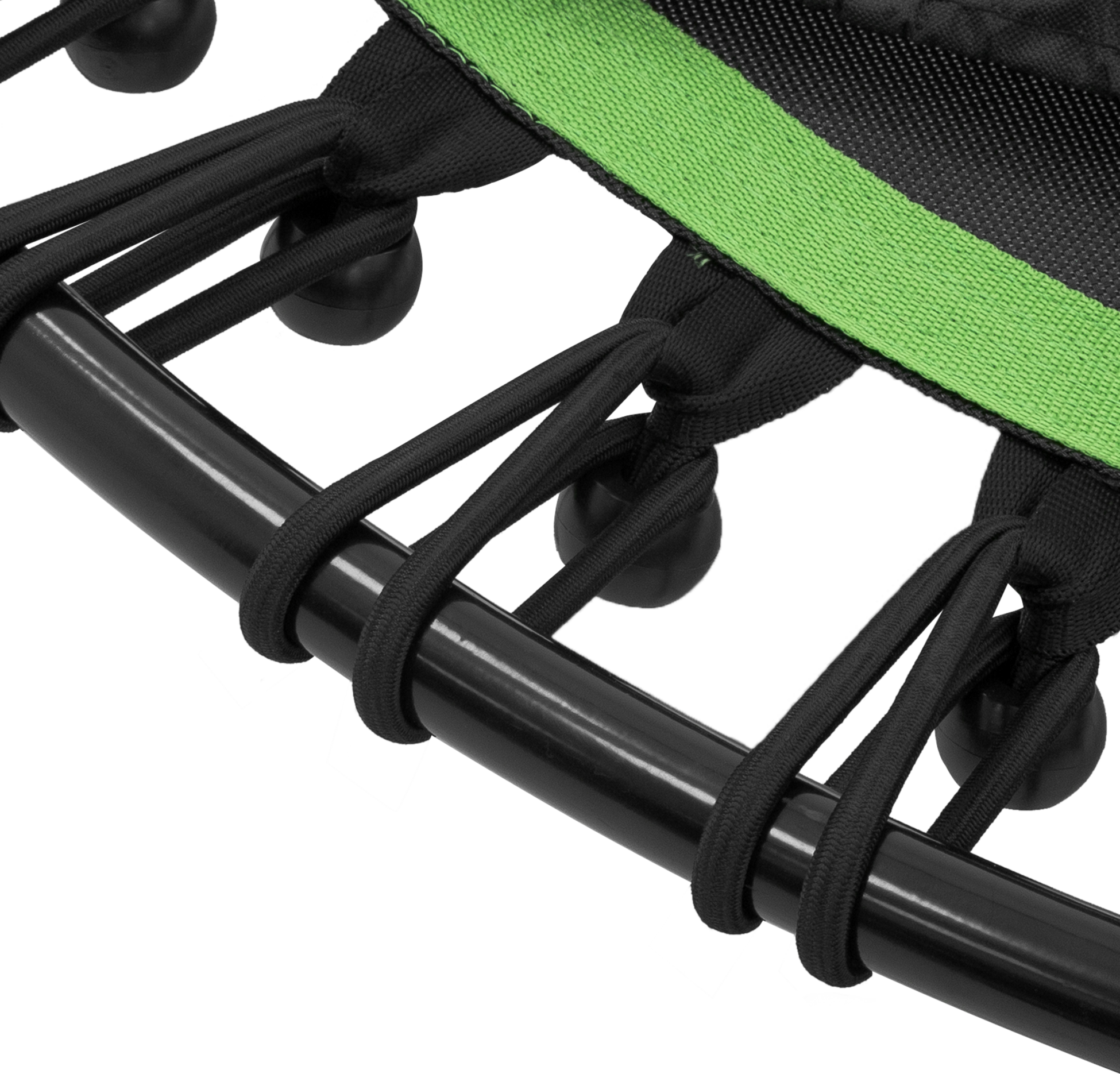 HAUKI, Trampolin Ø122cm Med Höj- Och Sänkbart Handtag Stålgrön Upp Till 150kg Hauki