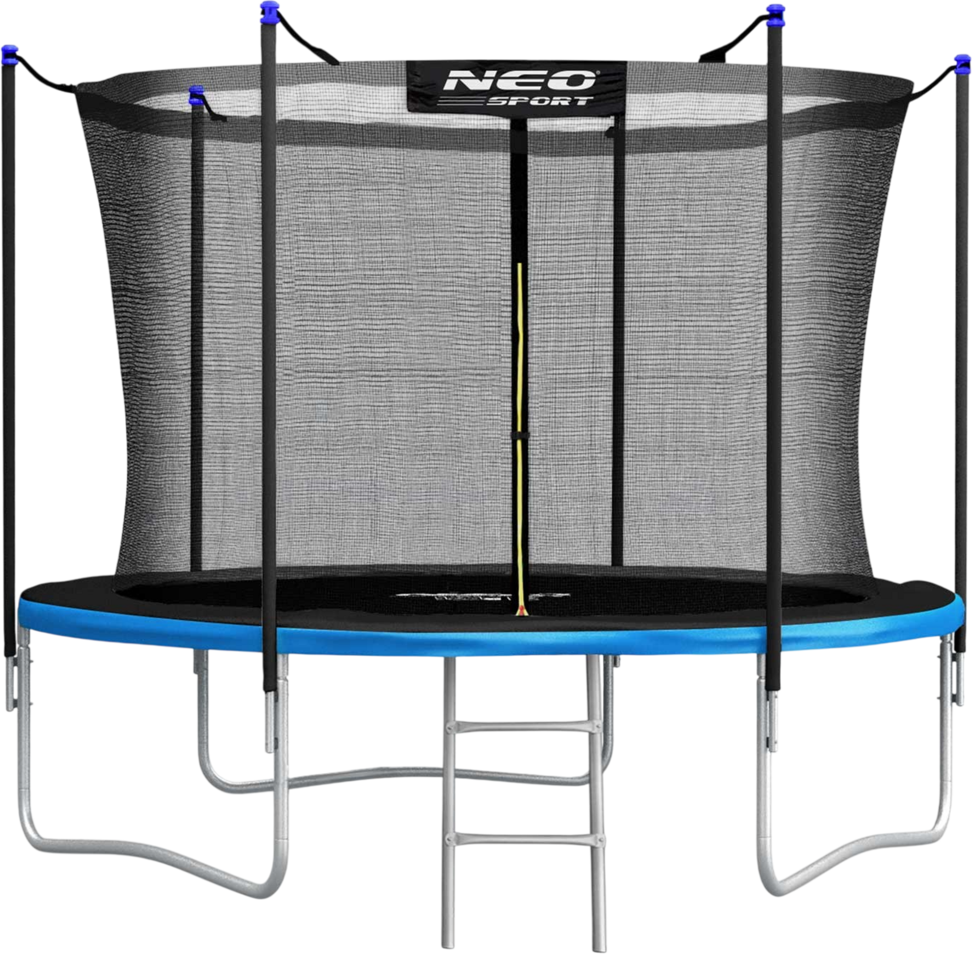 B2X, Trampoline For The Garden 8ft/252cm With Internal Safety Net And Ladder Neo-sport