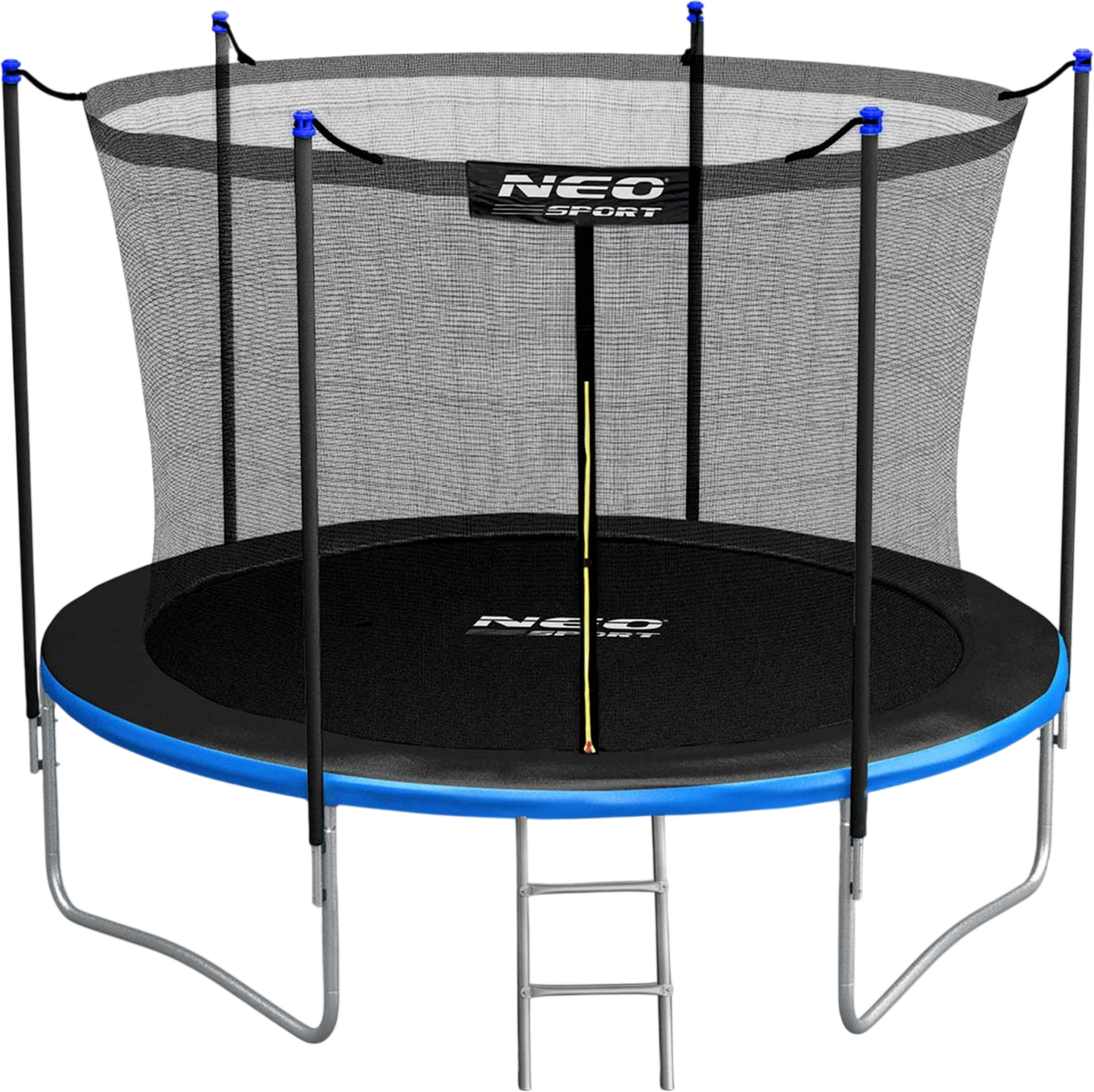 B2X, Trampoline For The Garden 8ft/252cm With Internal Safety Net And Ladder Neo-sport