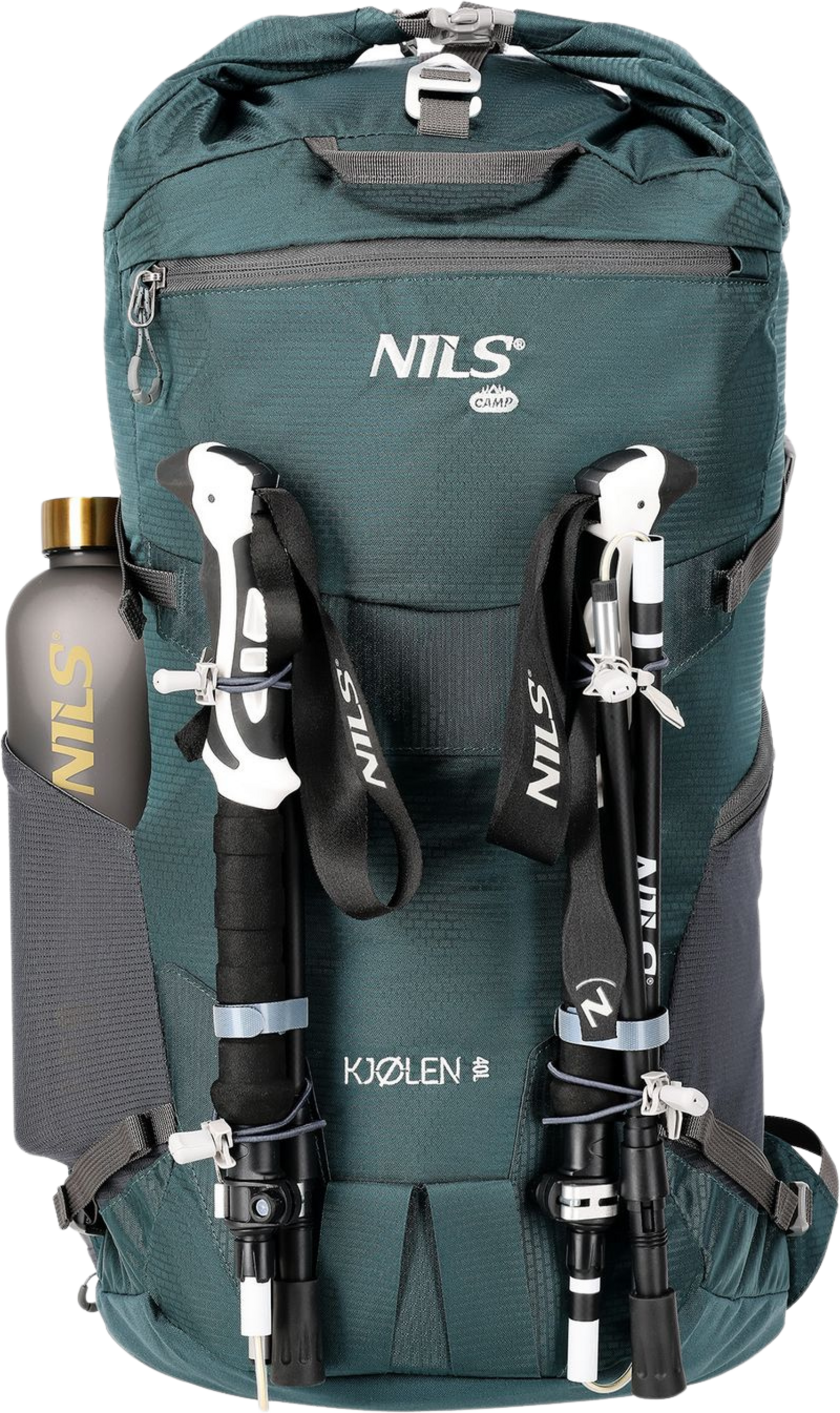 NORTHIX, Travel Backpack, Green, 40l Capacity