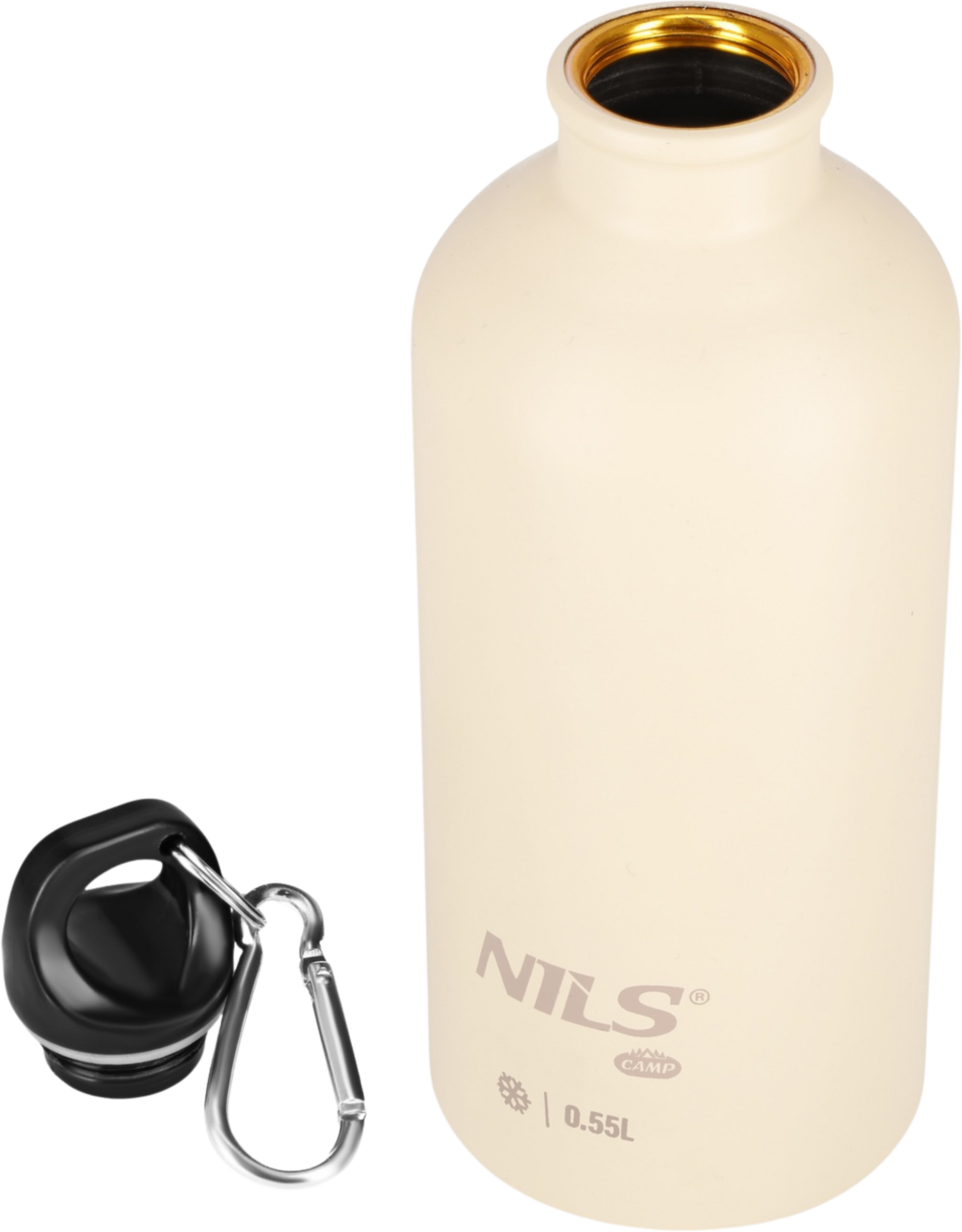NORTHIX, Travel Bottle 550ml Beige &ndash; Leak-proof Design