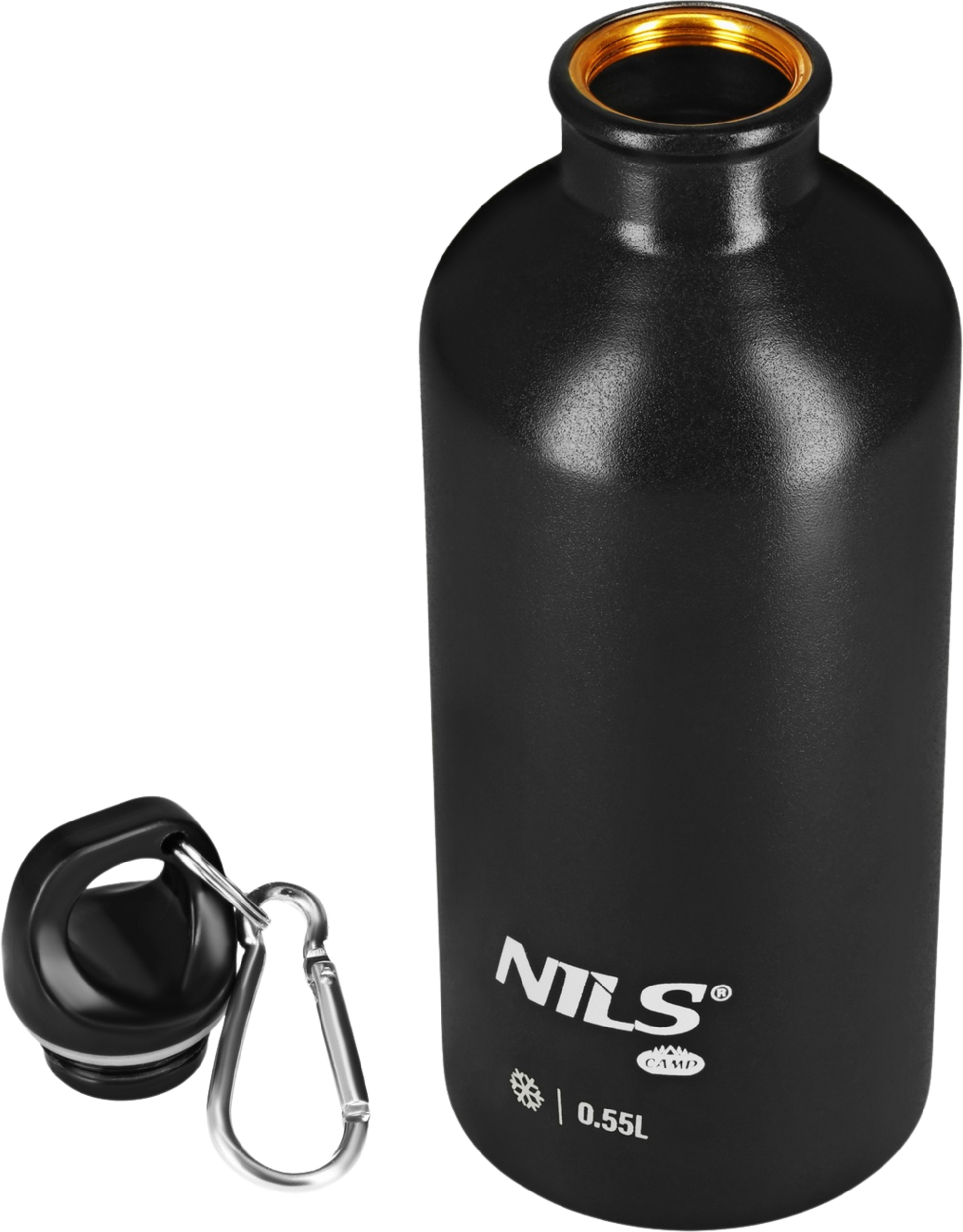 NORTHIX, Travel Bottle 550ml Black &ndash; Leak-proof, Portable