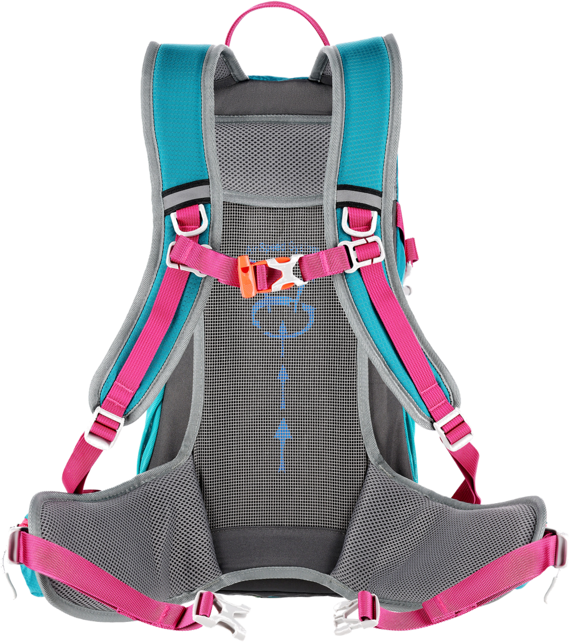 NORTHIX, Travel Pack, Turquoise, 18l Capacity