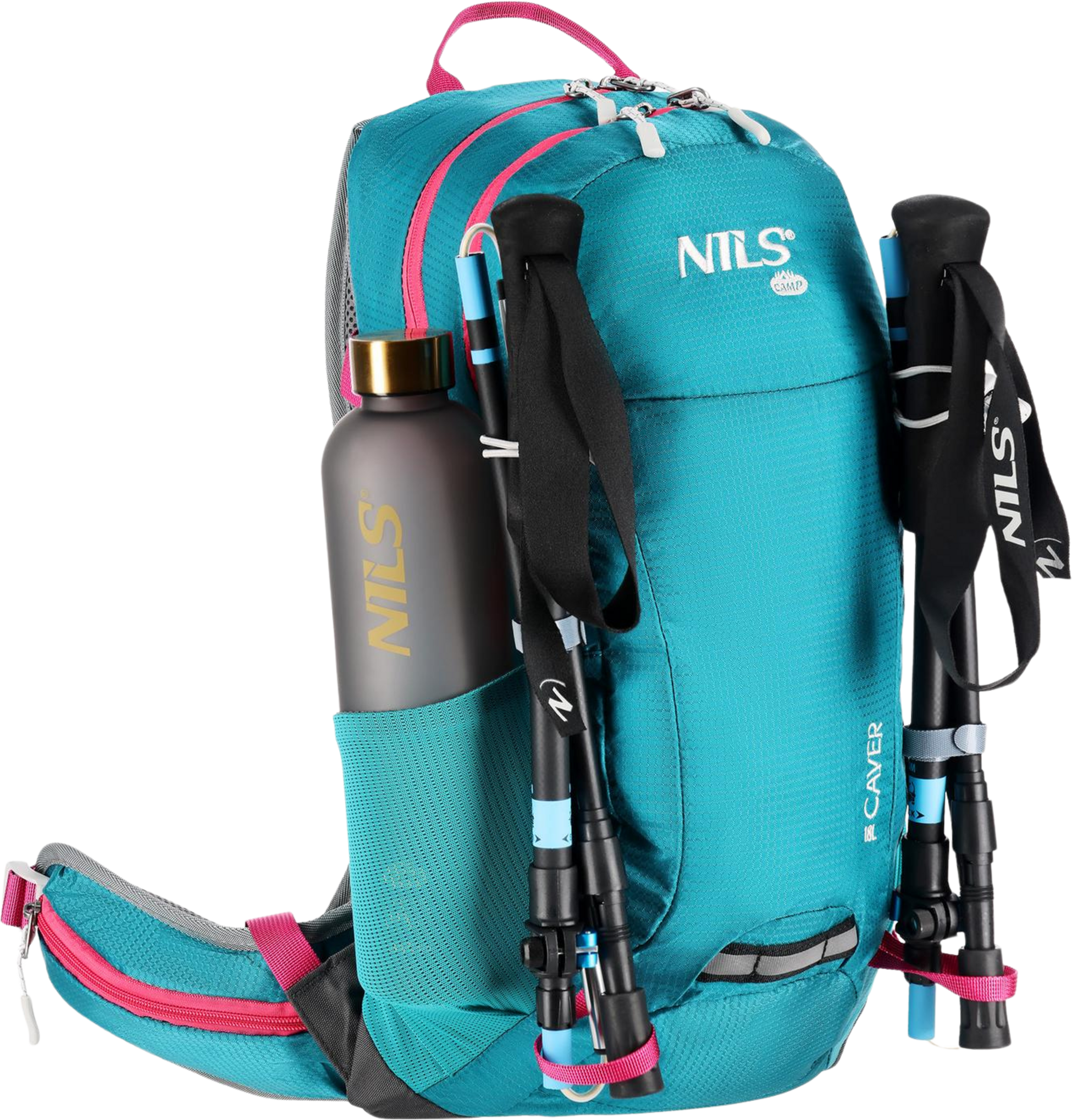 NORTHIX, Travel Pack, Turquoise, 18l Capacity