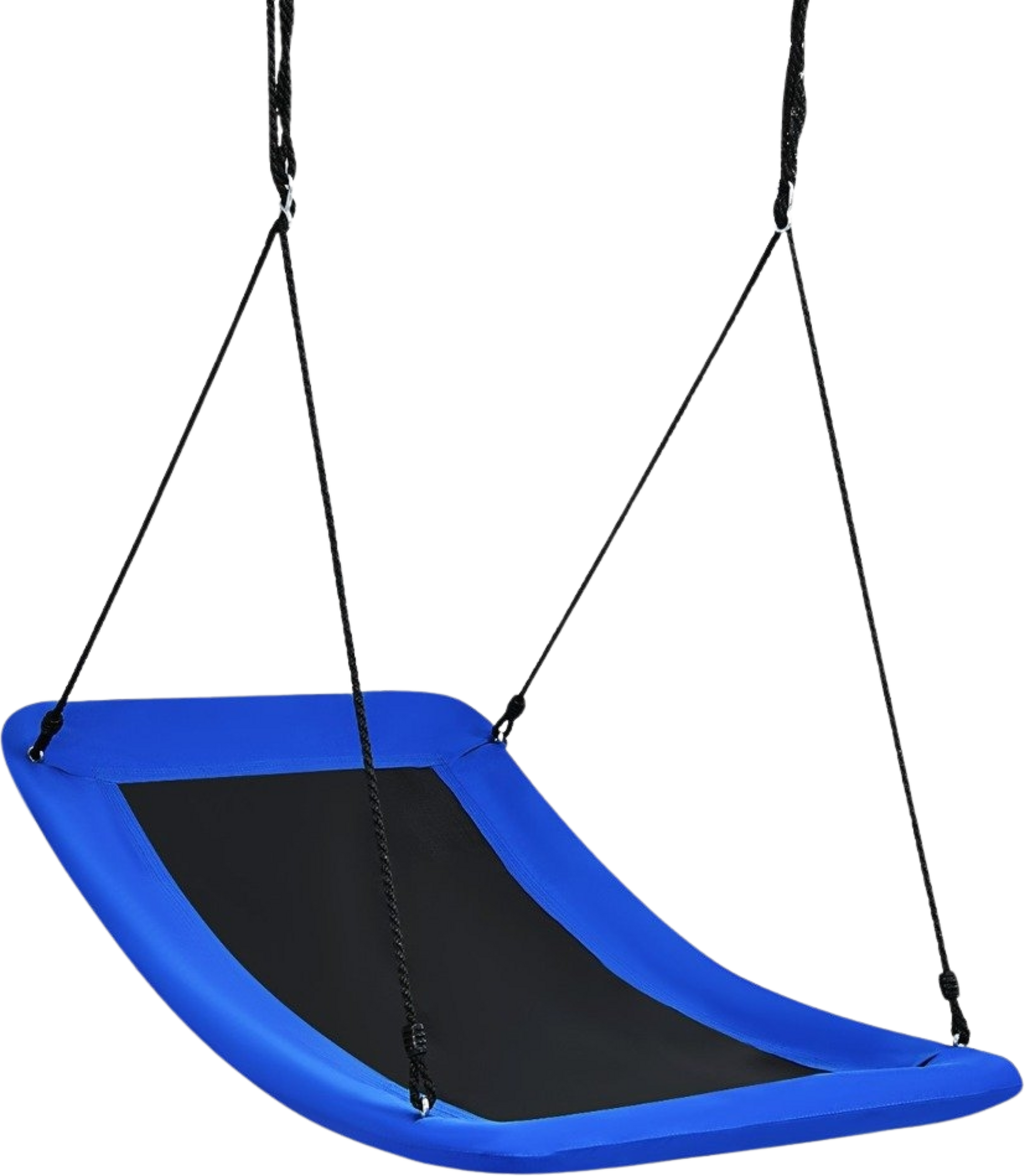 NORTHIX, Tree Swing Nest Swing With Adjustable Rope Outdoor Swing 83 X 155 Cm Blue