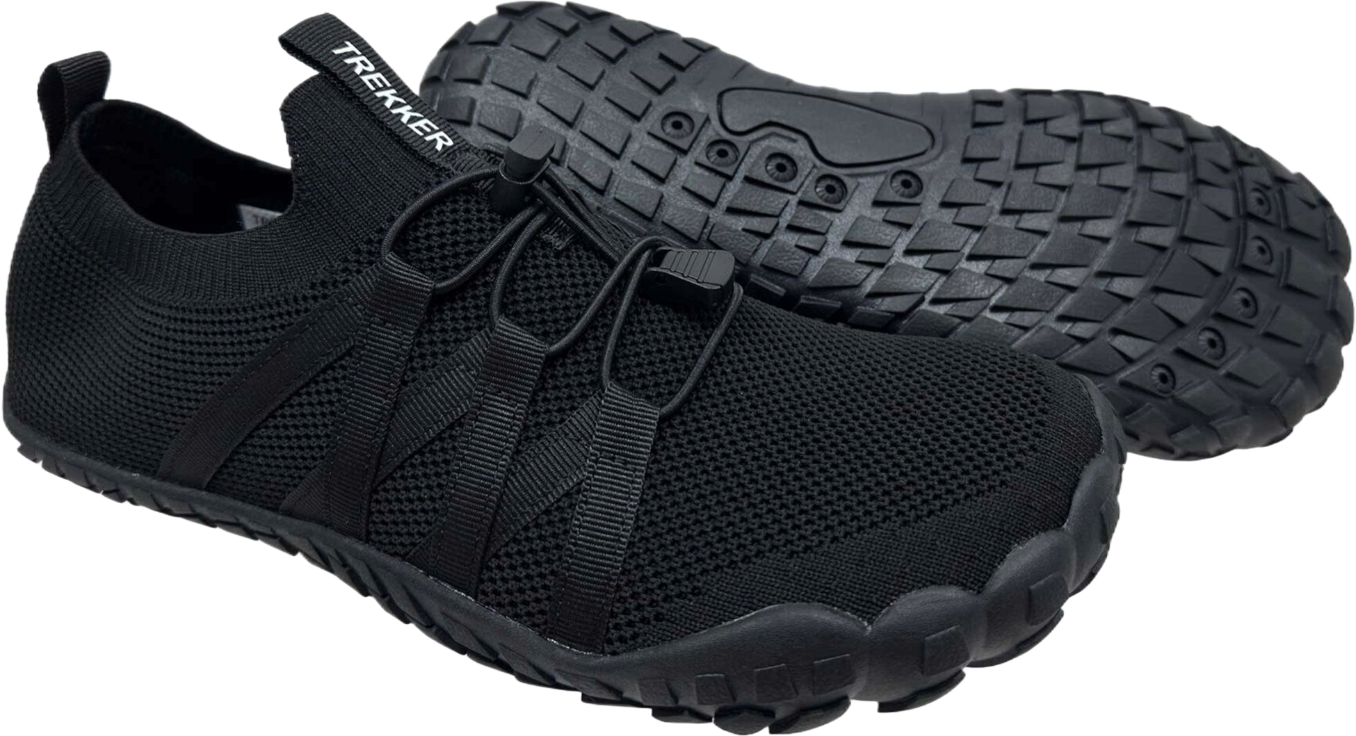 TREKKER, Trekker Barefoot Shoes Comfort, Black - Eu46 - Uk 11