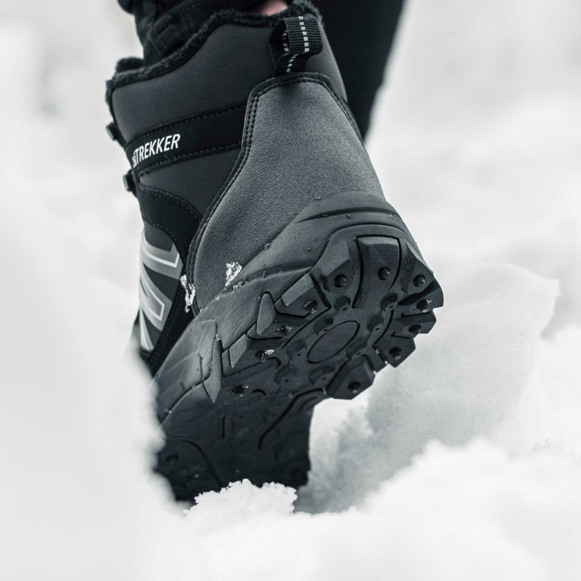 TREKKER, Trekker Studded Shoes - Black - Eu40 - Uk 6.5