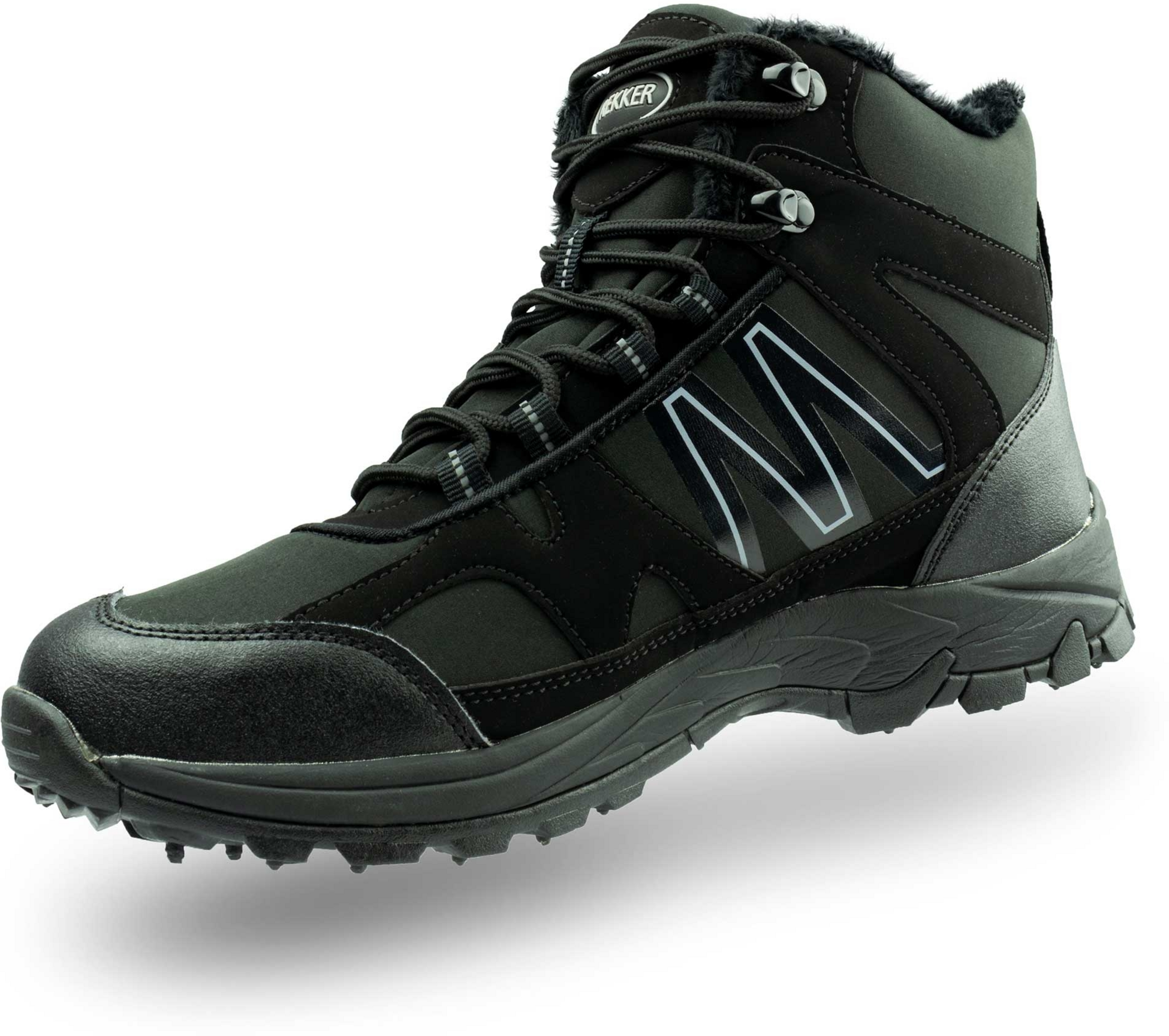 TREKKER, Trekker Studded Shoes - Black - Eu40 - Uk 6.5