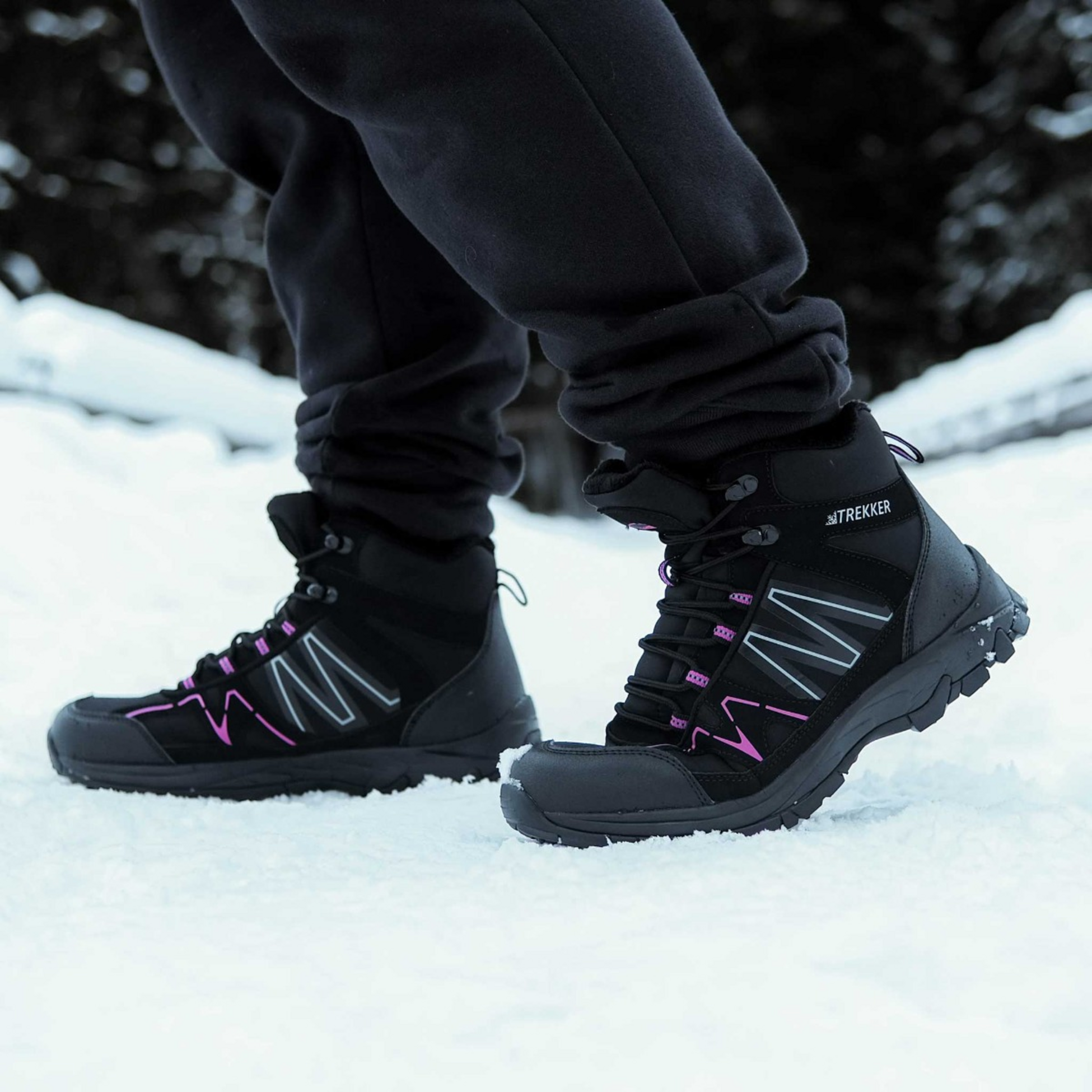 TREKKER, Trekker Studded Shoes - Pink - Eu42 - Uk 8