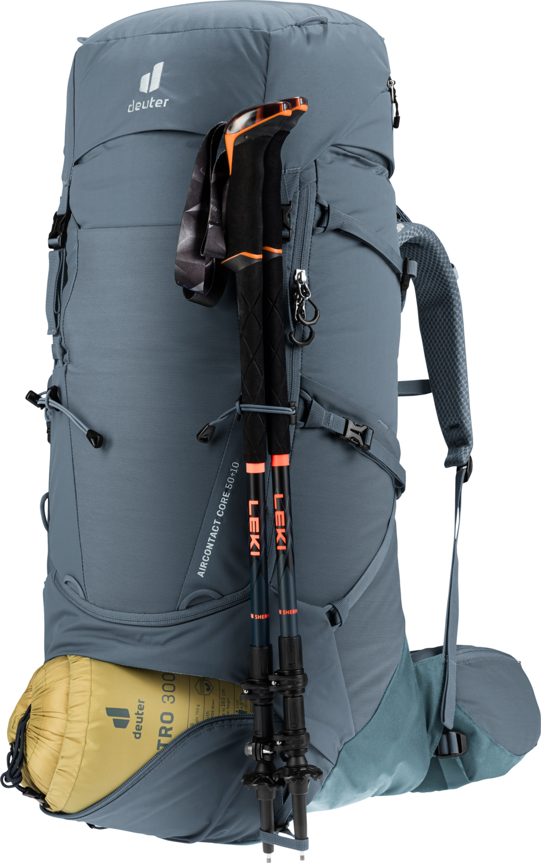 DEUTER, Trekking-ryggsäck Aircontact Core 50+10