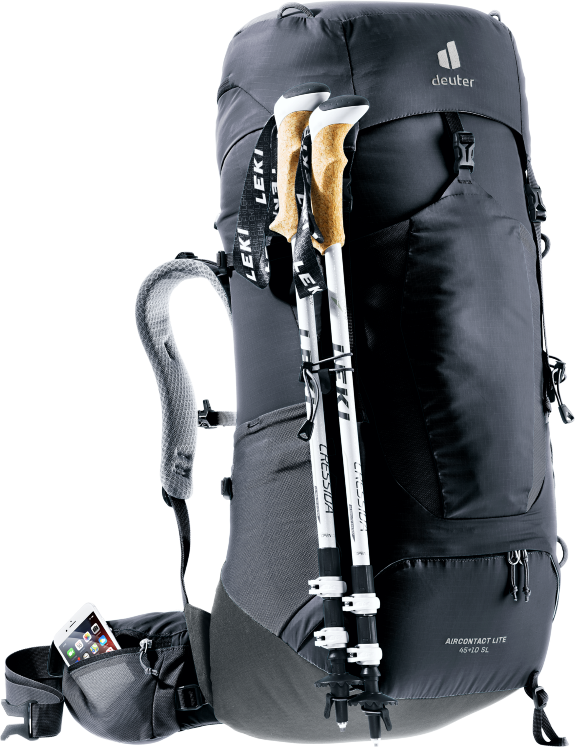 DEUTER, Trekking-ryggs&auml;ck Aircontact Lite 40 + 10 Sl