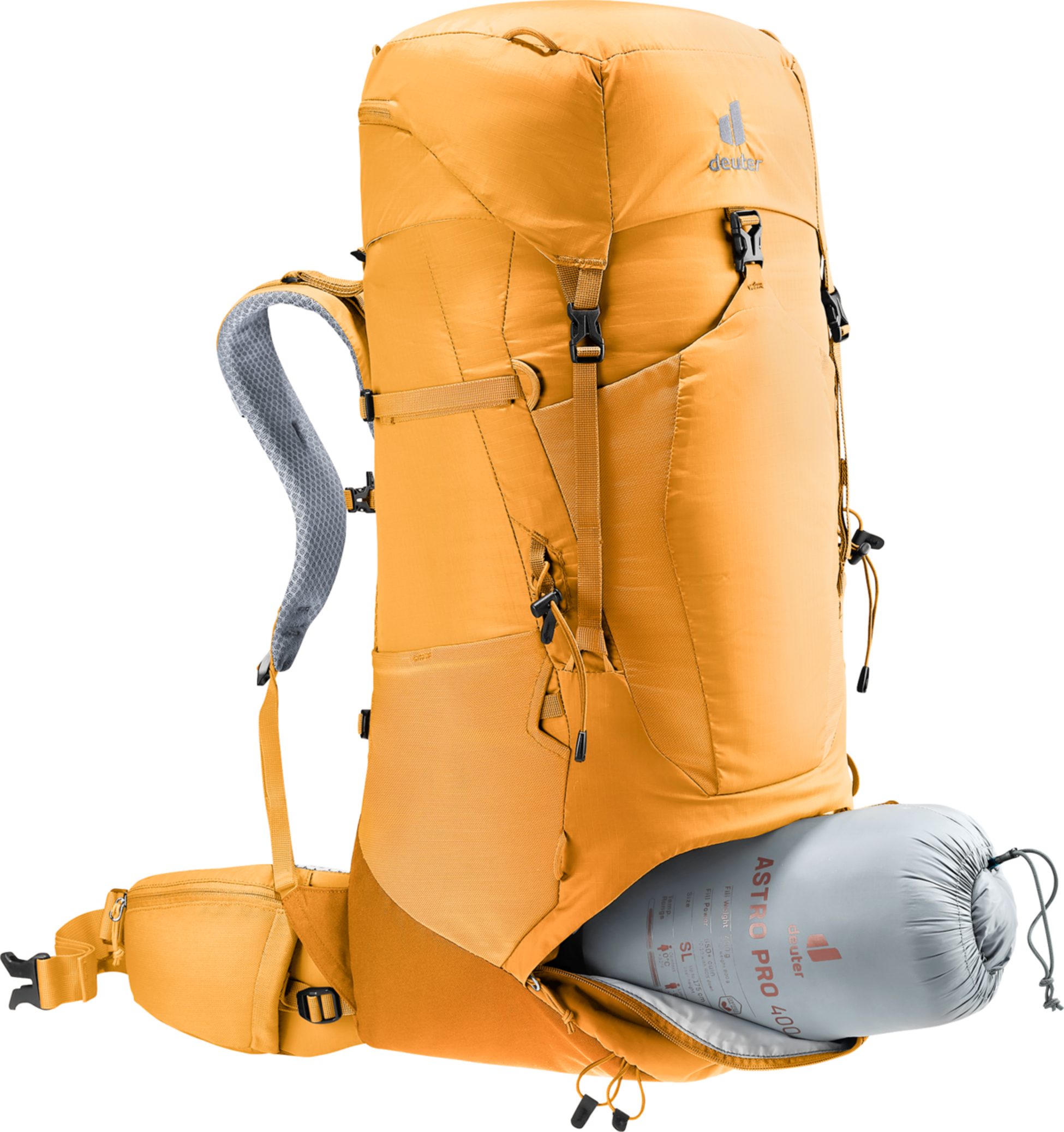 DEUTER, Trekking-ryggs&auml;ck Aircontact Lite 50 + 10