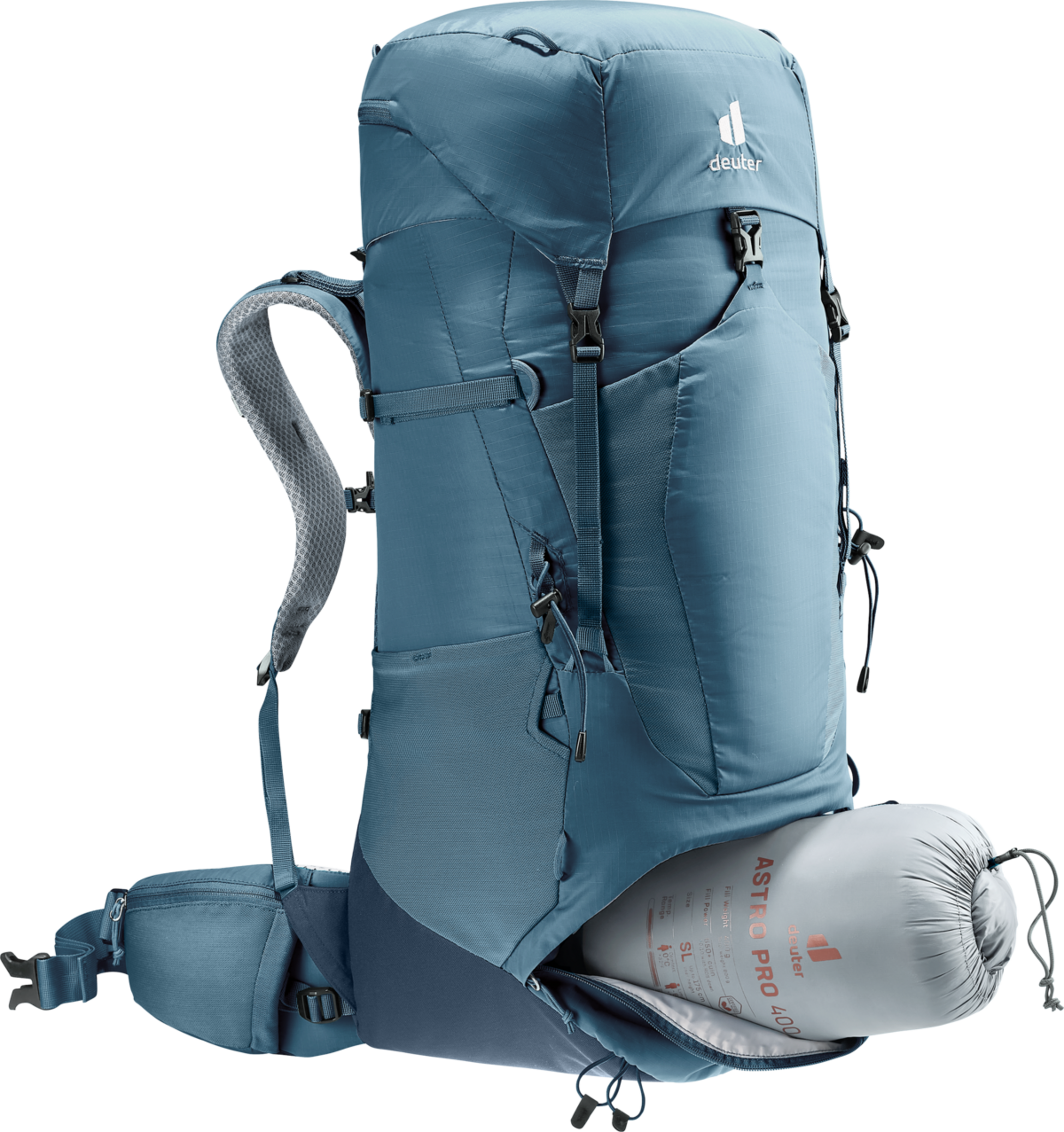 DEUTER, Trekking-ryggs&auml;ck Aircontact Lite 50 + 10